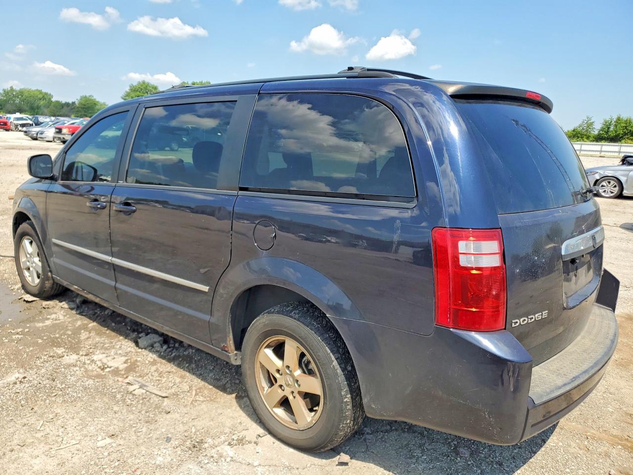 2010 Dodge Grand Caravan Sxt Blue vin: 2D4RN5D1XAR173074