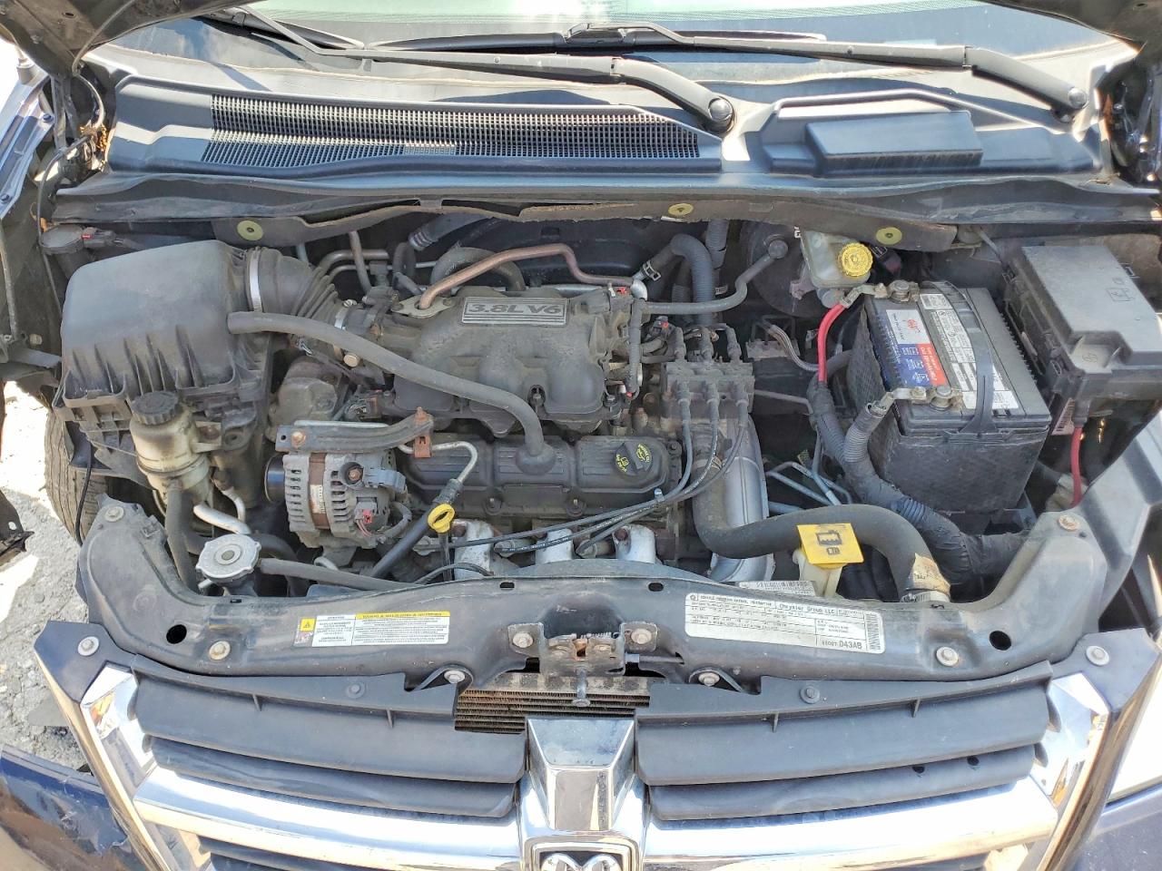 2010 Dodge Grand Caravan Sxt Blue vin: 2D4RN5D1XAR173074