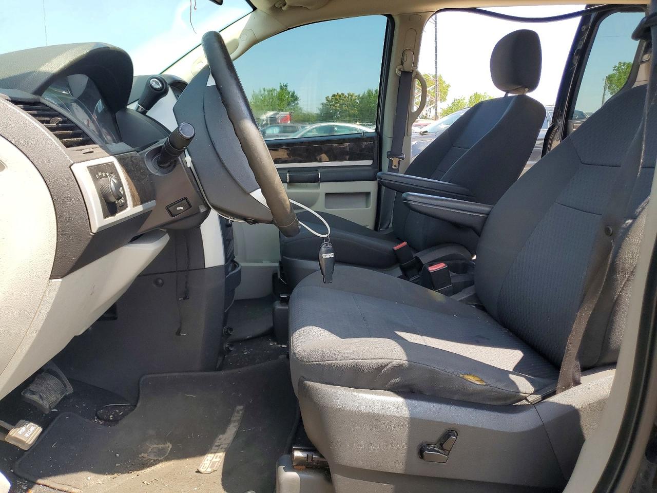 2010 Dodge Grand Caravan Sxt Blue vin: 2D4RN5D1XAR173074