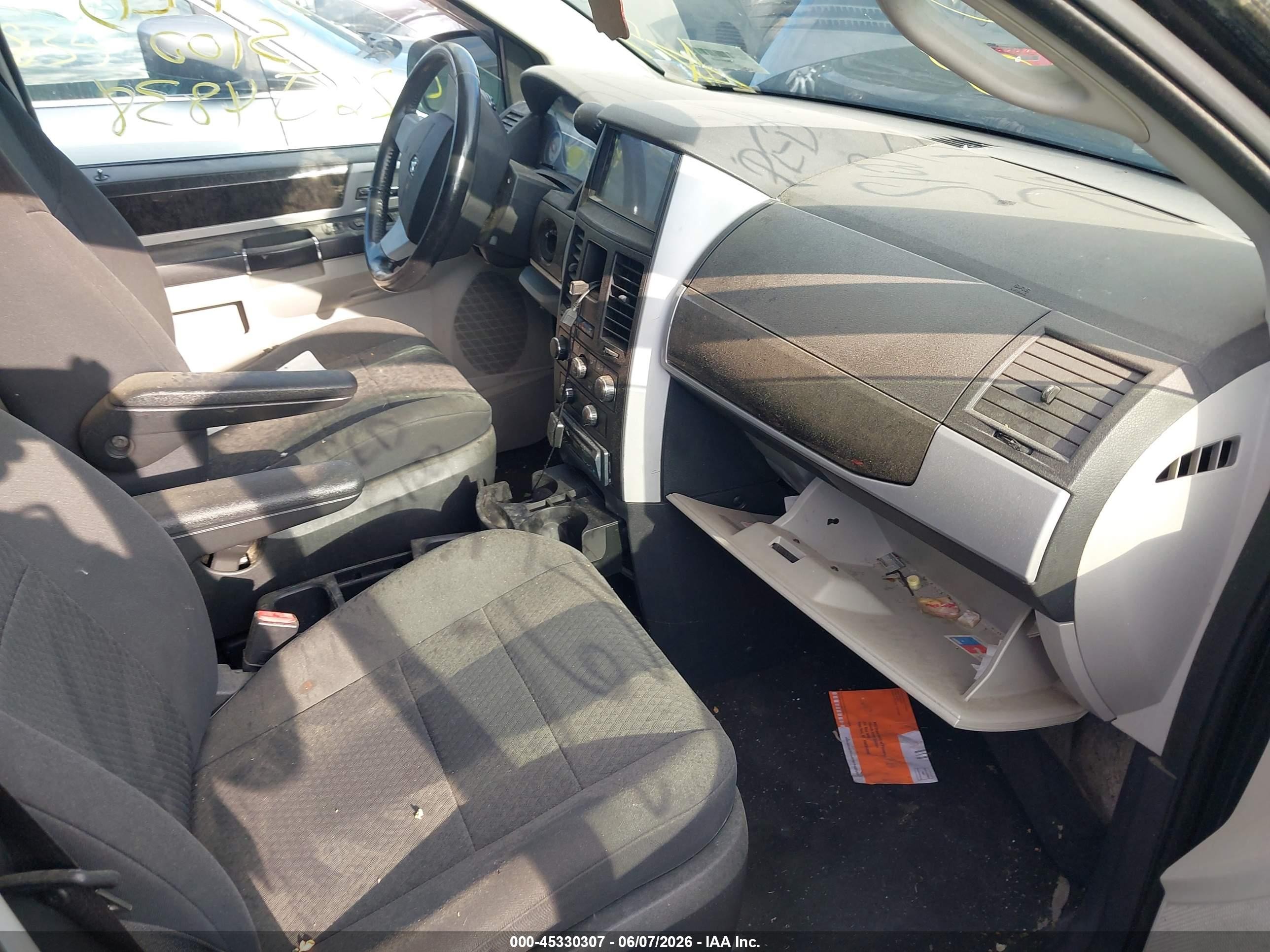 2010 Dodge Grand Caravan Sxt Black vin: 2D4RN5D1XAR307517