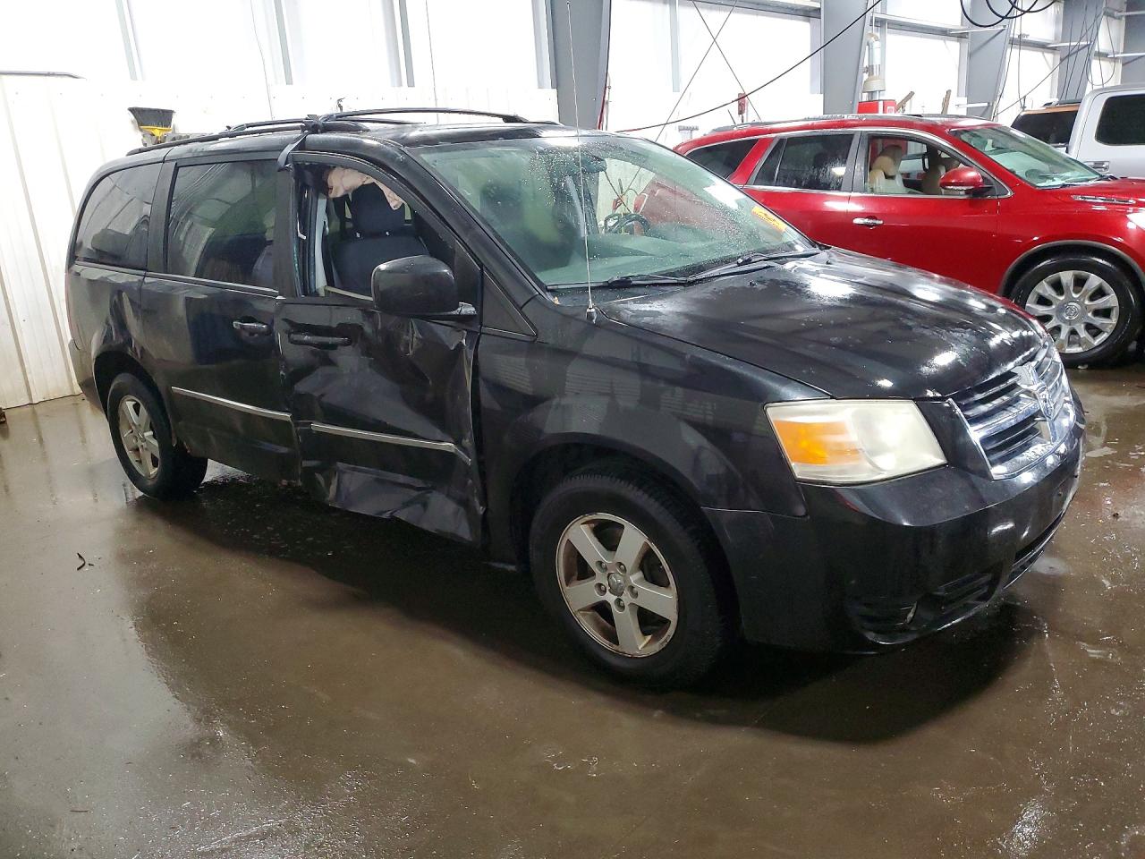 2010 Dodge Grand Caravan Sxt Black vin: 2D4RN5D1XAR317478