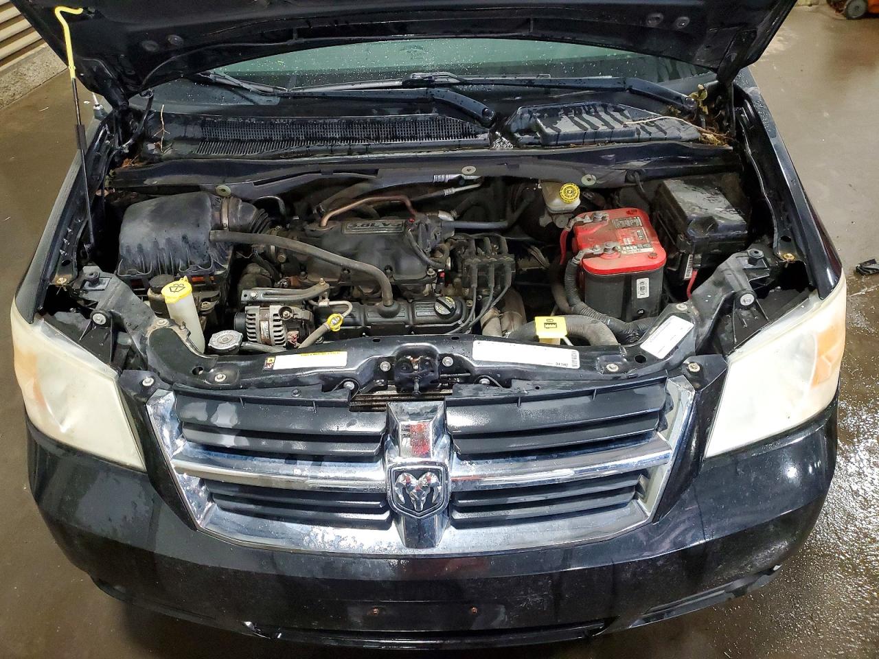 2010 Dodge Grand Caravan Sxt Black vin: 2D4RN5D1XAR317478