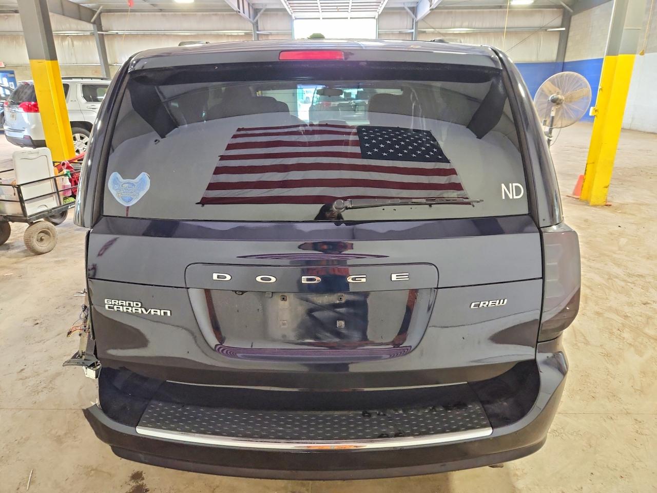 2011 Dodge Grand Caravan Crew Blue vin: 2D4RN5DG0BR606360