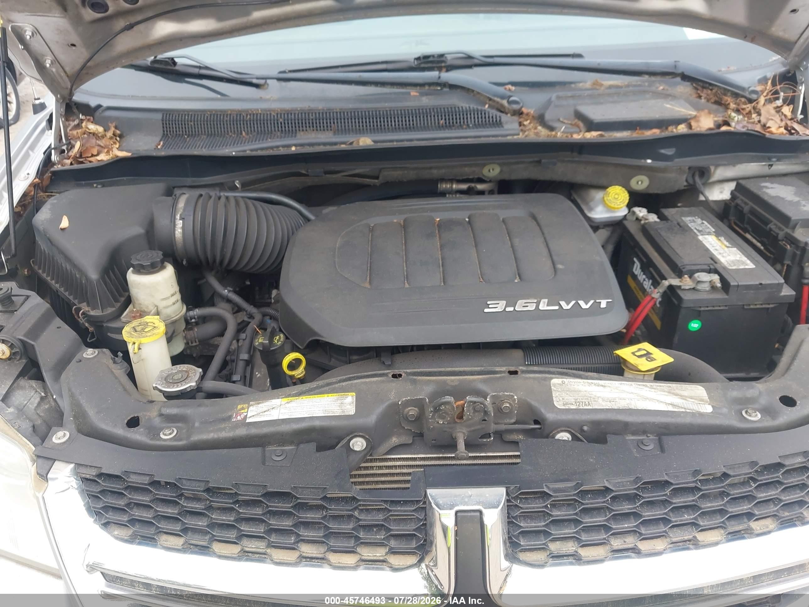 2011 Dodge Grand Caravan Crew Silver vin: 2D4RN5DG0BR659902