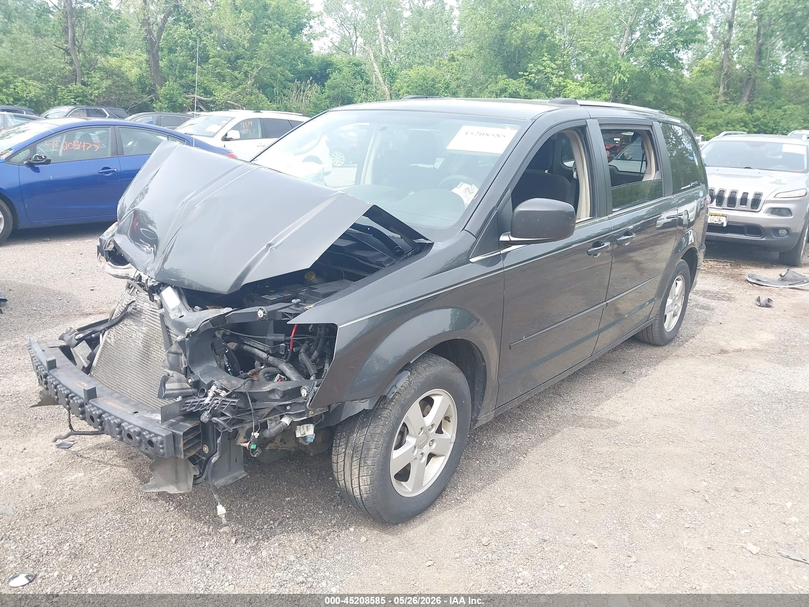 2011 Dodge Grand Caravan Crew Gray vin: 2D4RN5DG1BR684839