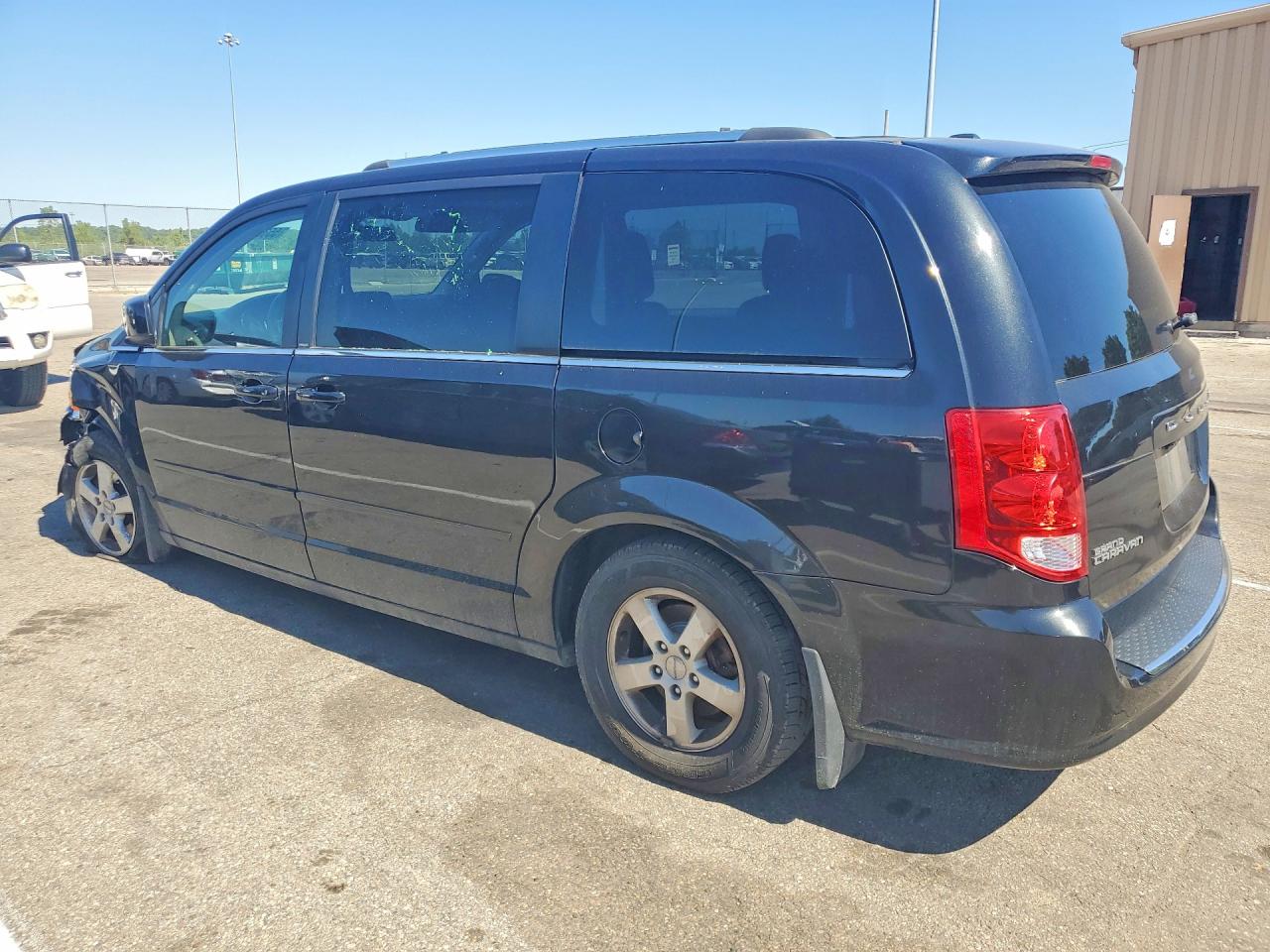 2011 Dodge Grand Caravan Crew Black vin: 2D4RN5DG1BR689457