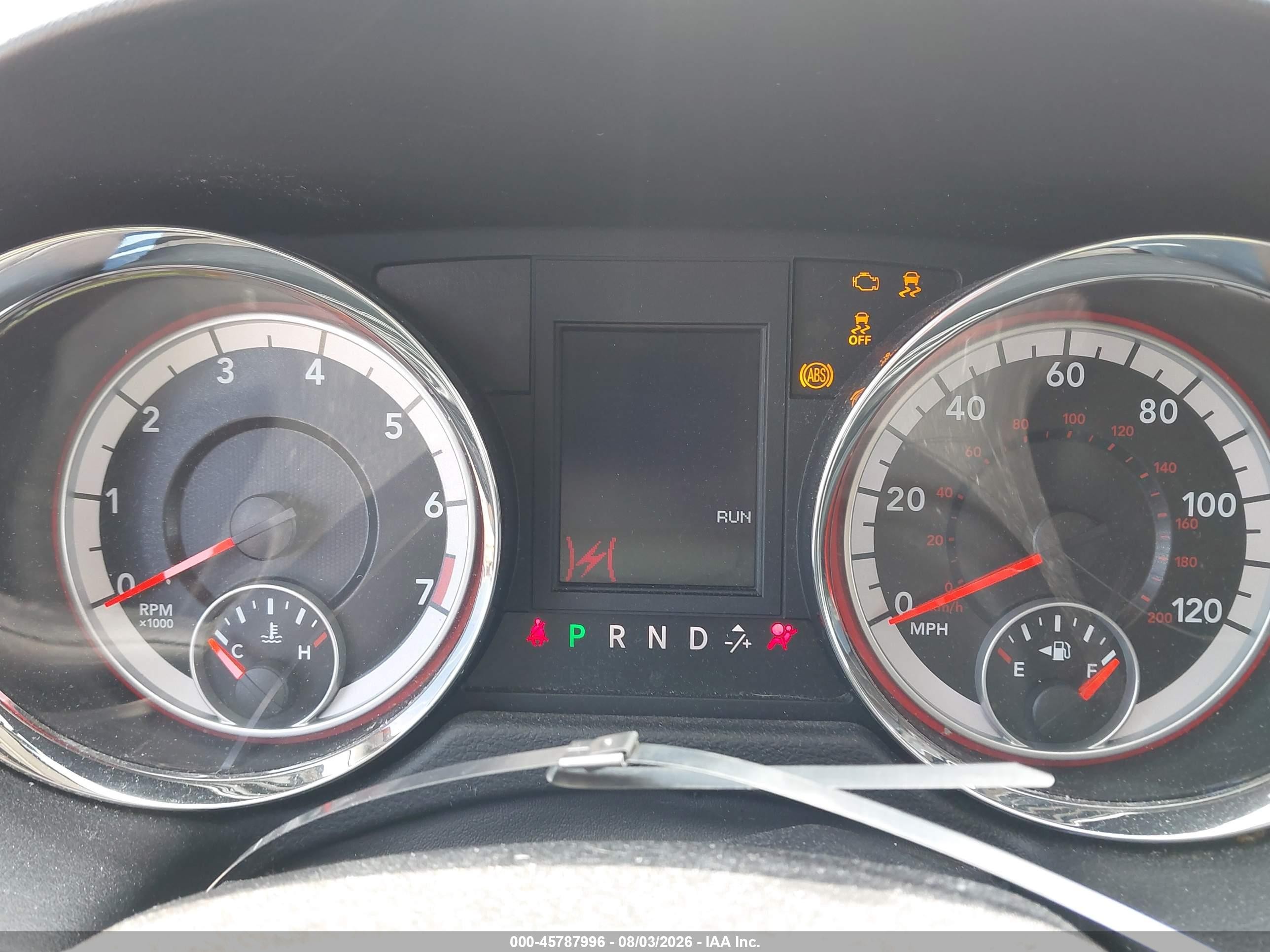 2011 Dodge Grand Caravan Crew Серый vin: 2D4RN5DG2BR679746