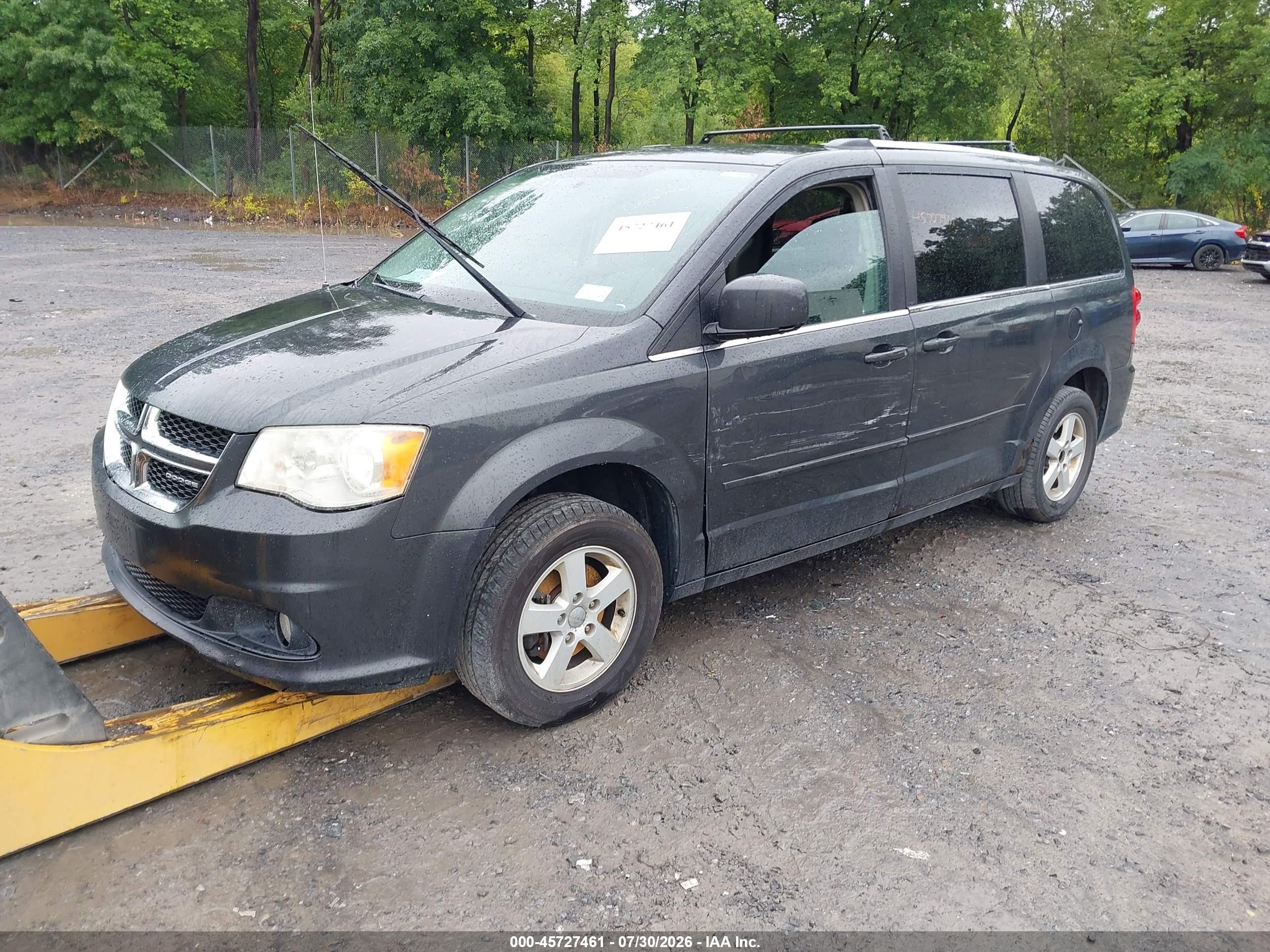 2011 Dodge Grand Caravan Crew Gray vin: 2D4RN5DG2BR720666