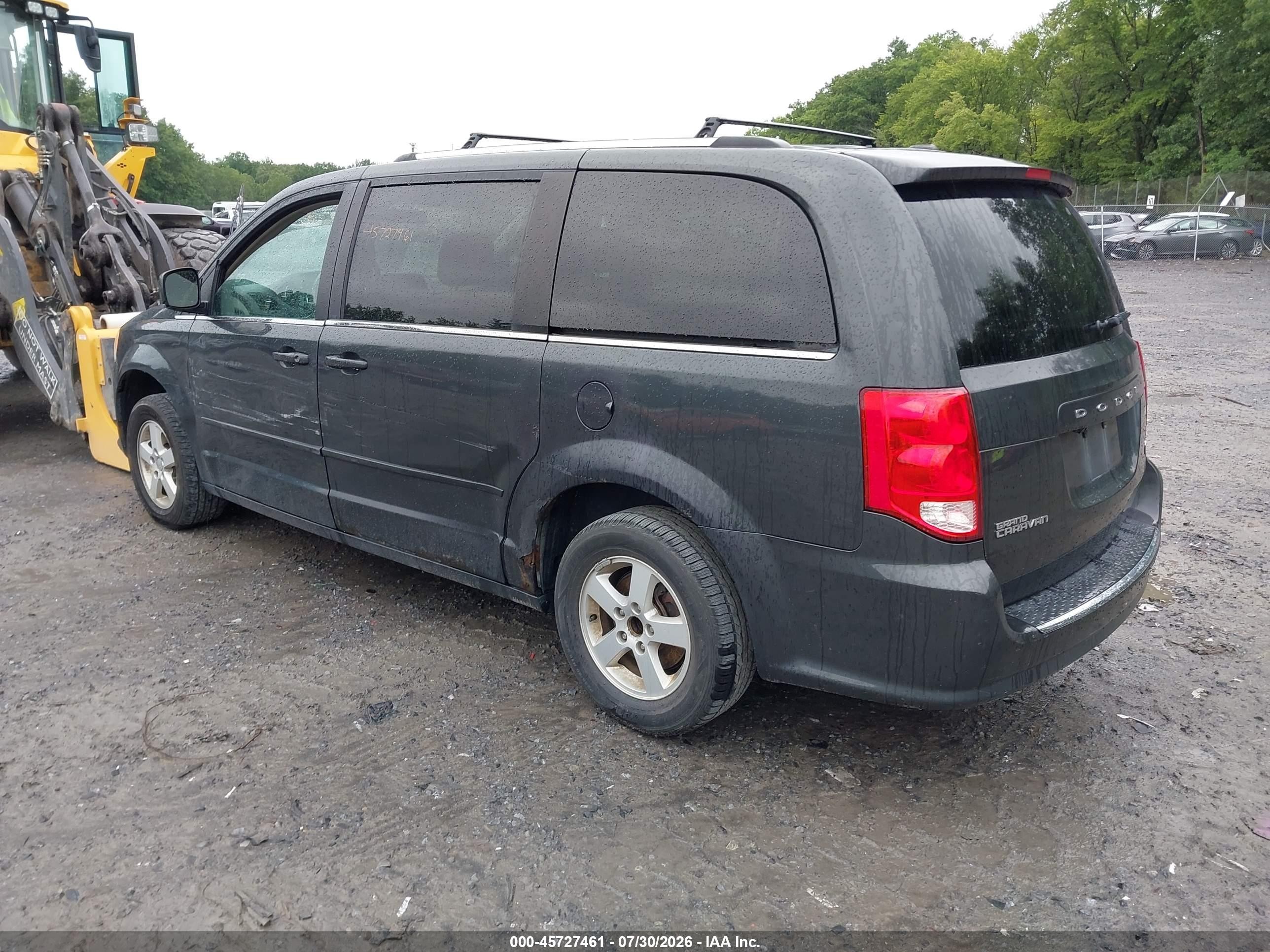 2011 Dodge Grand Caravan Crew Gray vin: 2D4RN5DG2BR720666