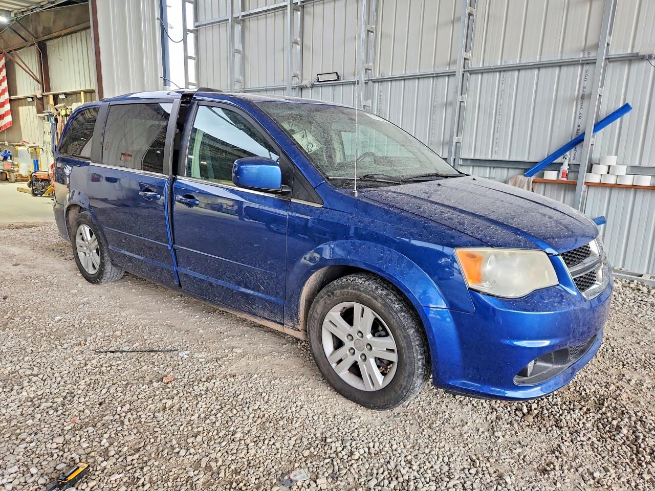2011 Dodge Grand Caravan Crew Blue vin: 2D4RN5DG3BR654970