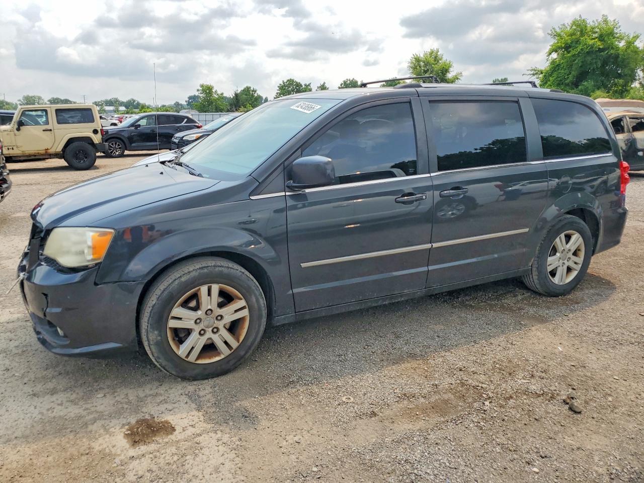 2011 Dodge Grand Caravan Crew Black vin: 2D4RN5DG3BR753157
