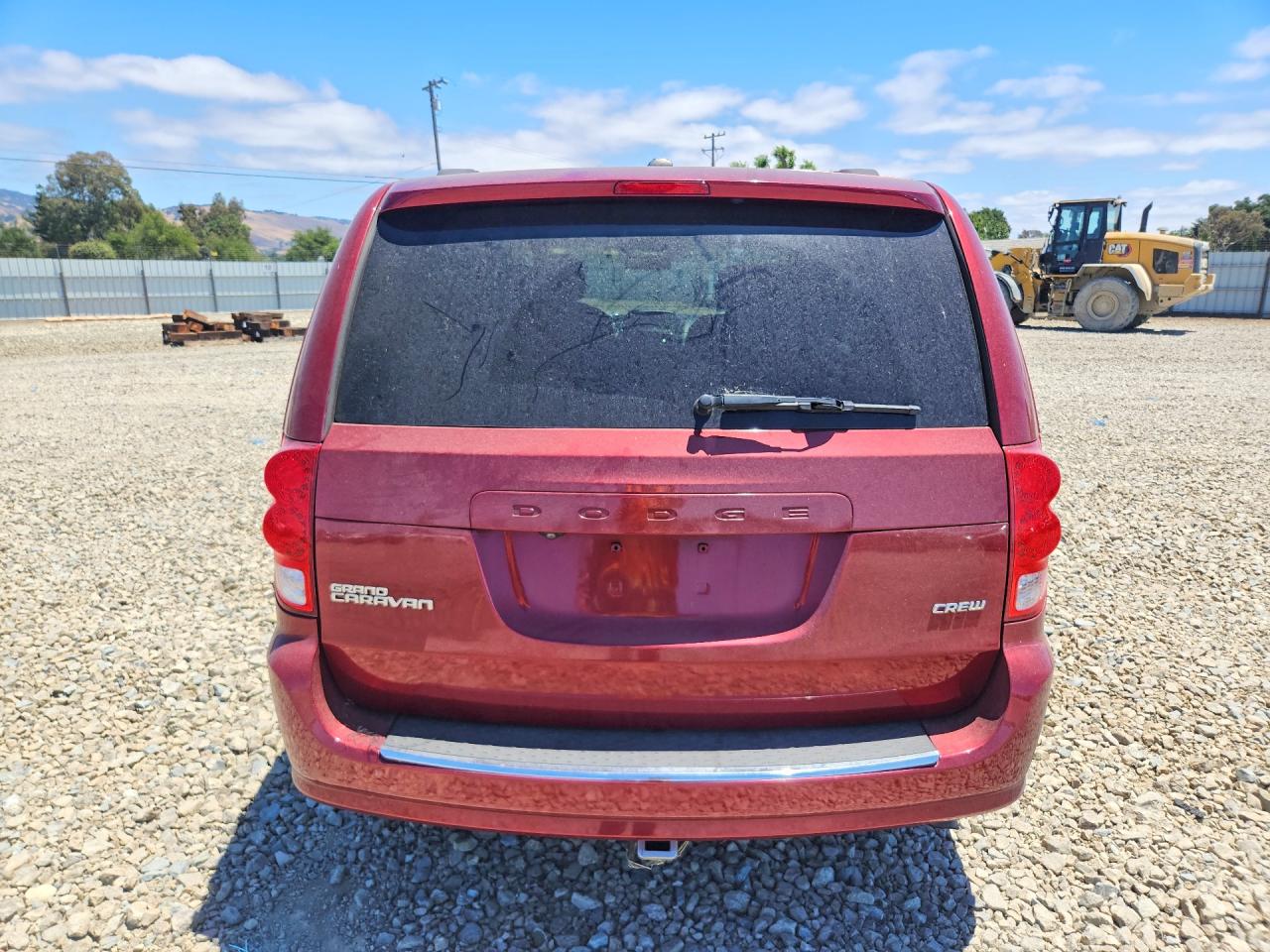 2011 Dodge Grand Caravan Crew Burgundy vin: 2D4RN5DG5BR672290