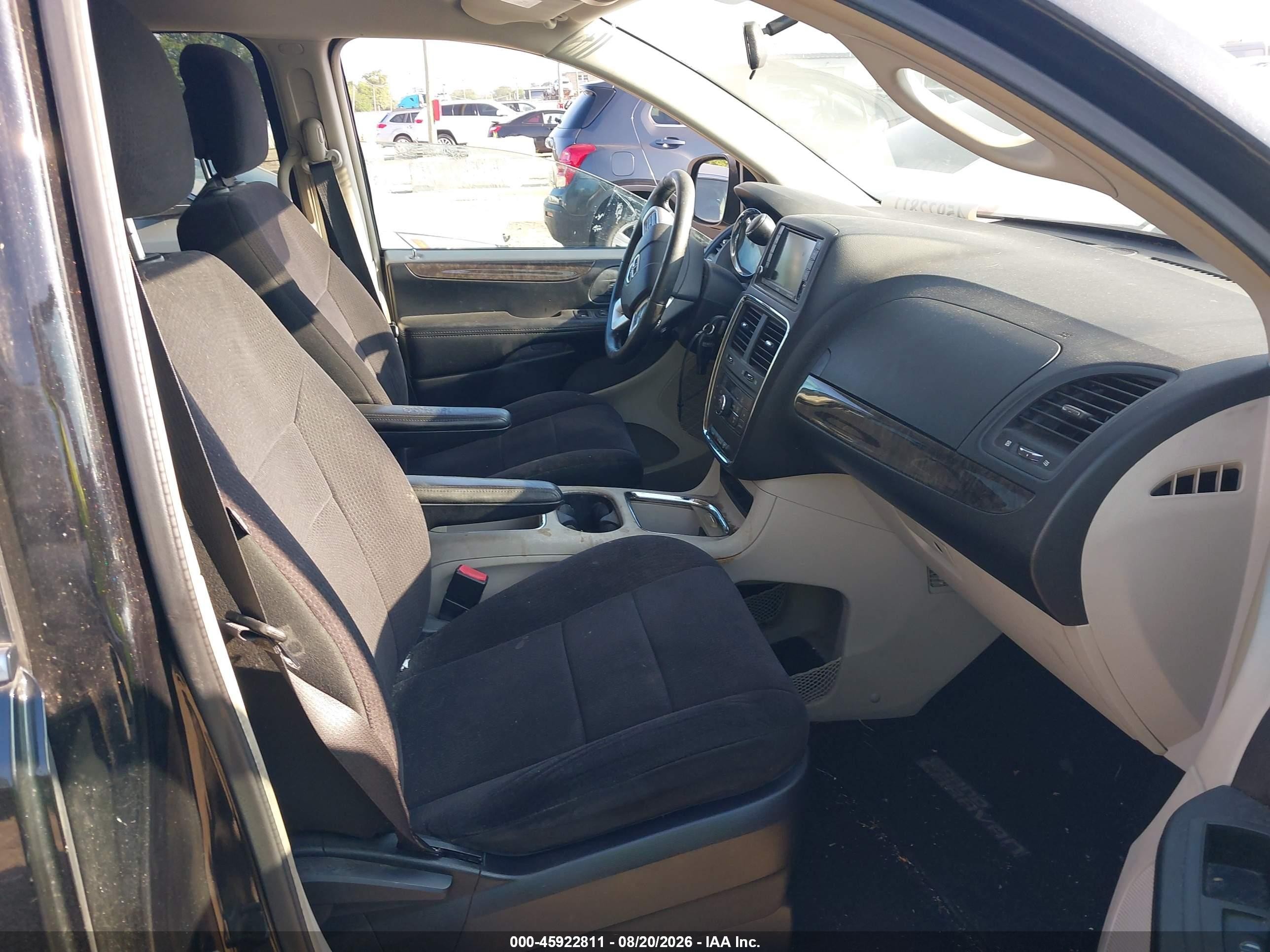 2011 Dodge Grand Caravan Crew Black vin: 2D4RN5DG6BR699871