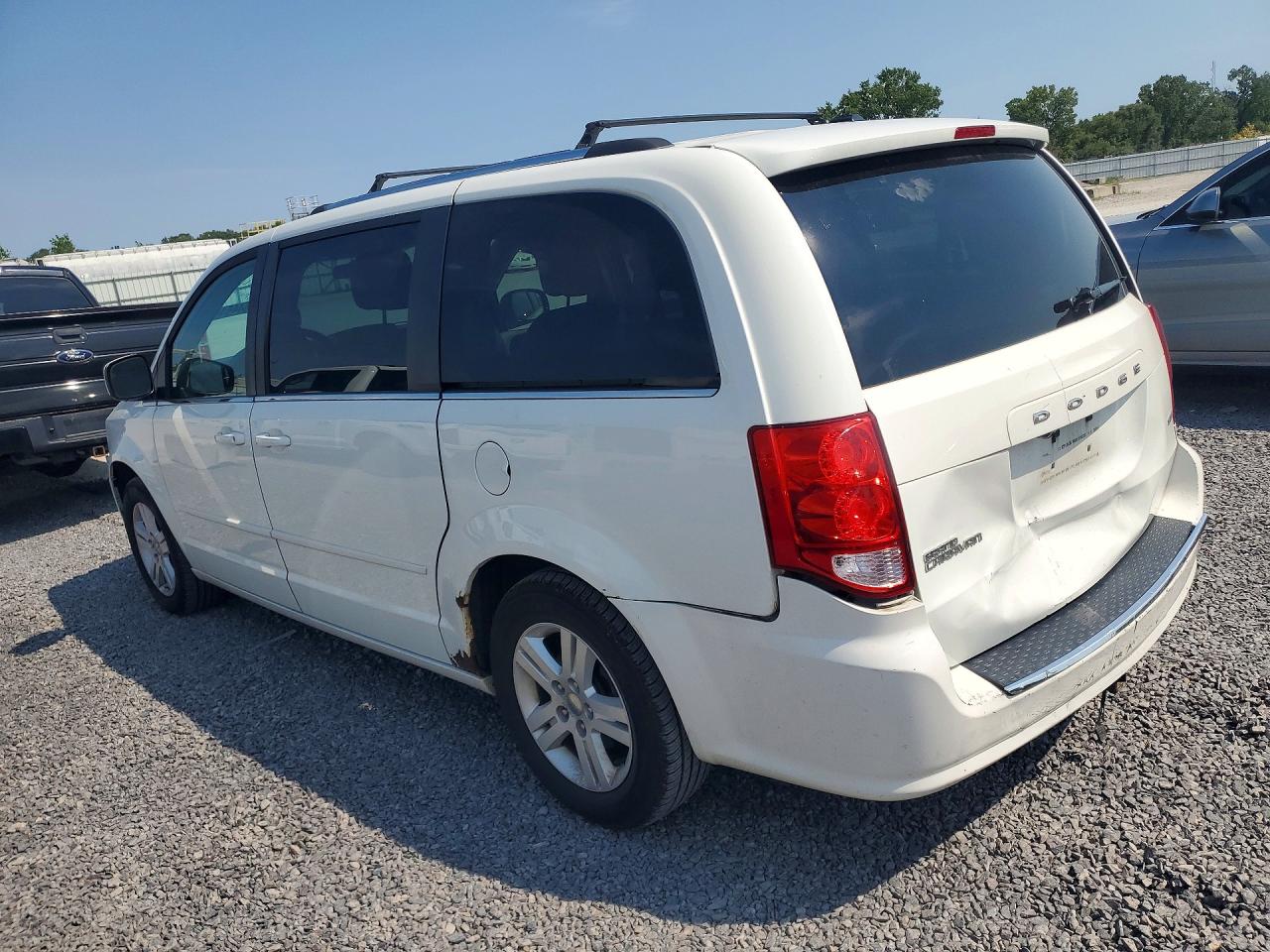 2011 Dodge Grand Caravan Crew White vin: 2D4RN5DG7BR672663