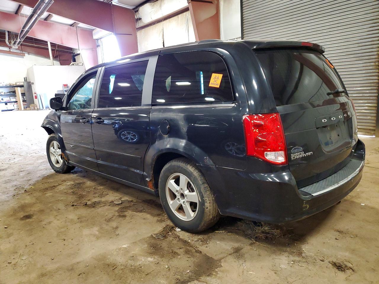 2011 Dodge Grand Caravan Crew Black vin: 2D4RN5DG8BR660893