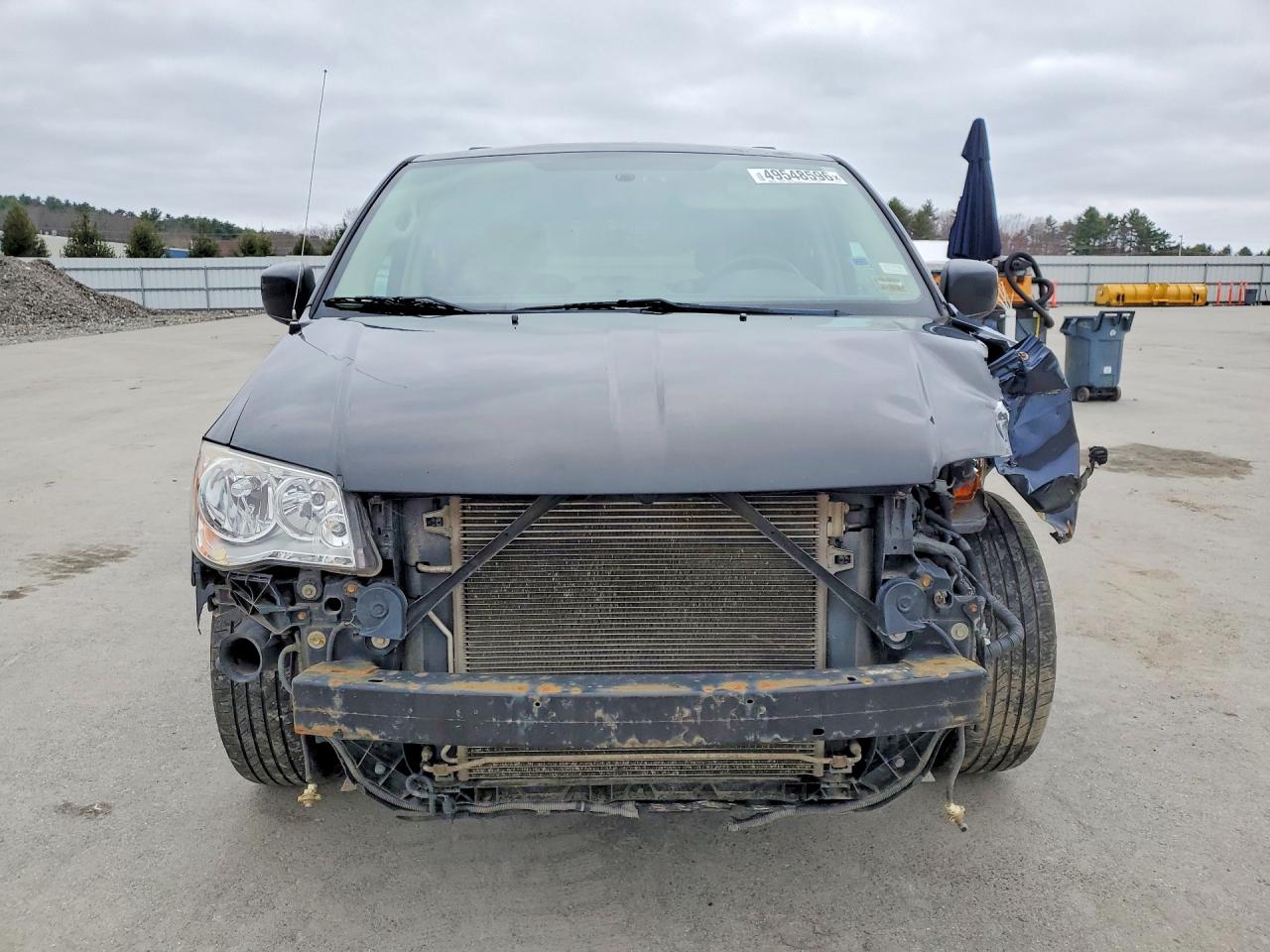 2011 Dodge Grand Caravan Crew Charcoal vin: 2D4RN5DG8BR720977
