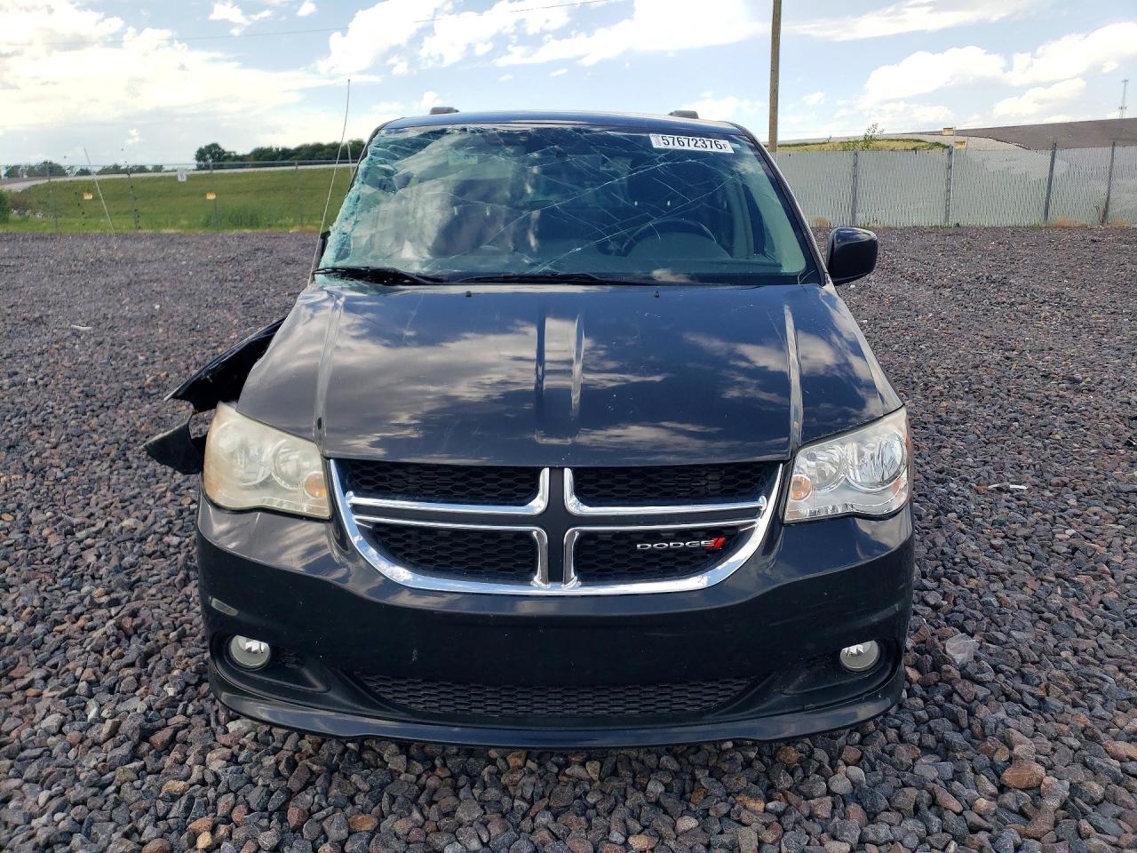 2011 Dodge Grand Caravan Crew Black vin: 2D4RN5DG9BR767581