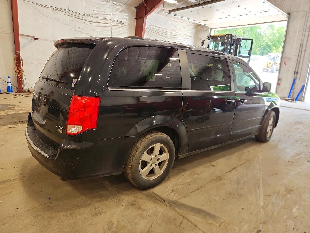 2011 Dodge Grand Caravan Crew Черный vin: 2D4RN5DGXBR643173