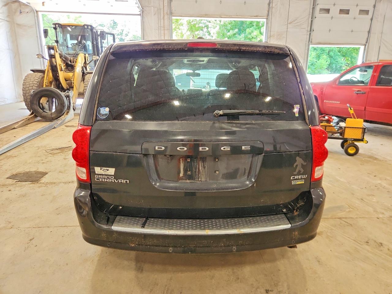 2011 Dodge Grand Caravan Crew Черный vin: 2D4RN5DGXBR643173