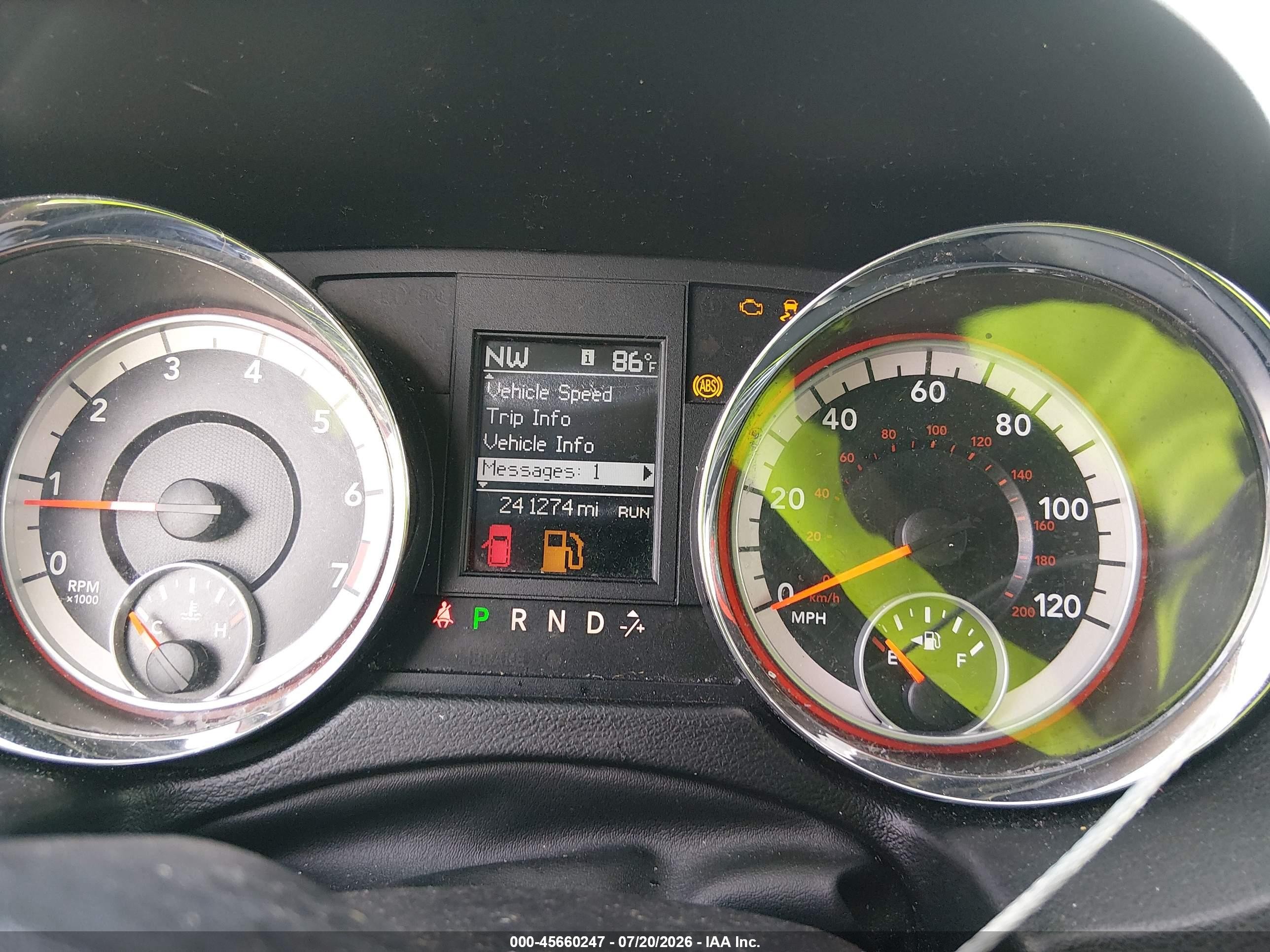 2011 Dodge Grand Caravan Crew Серый vin: 2D4RN5DGXBR711813