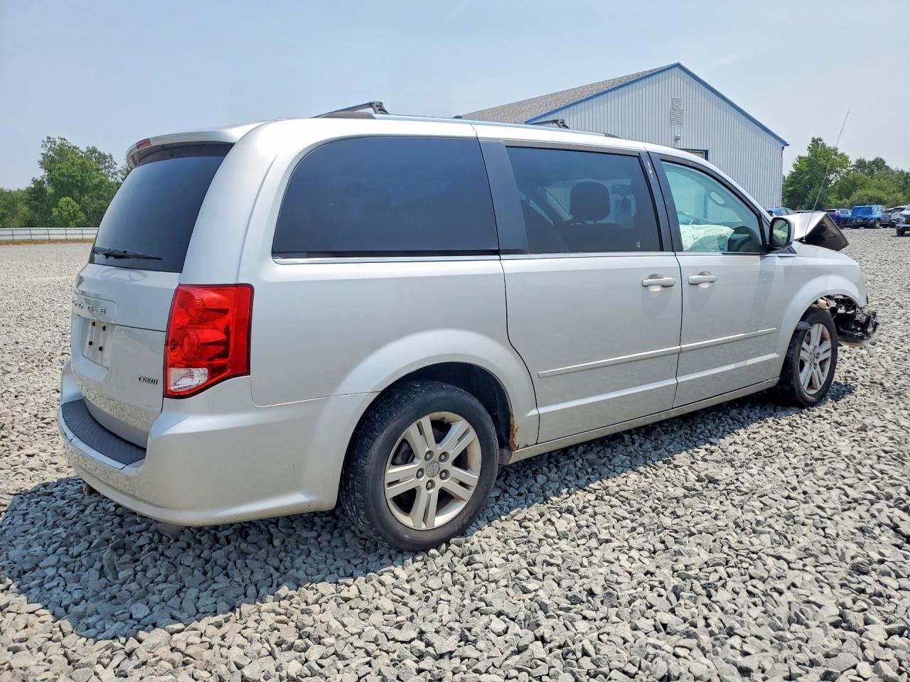 2011 Dodge Grand Caravan Crew Silver vin: 2D4RN5DGXBR743922