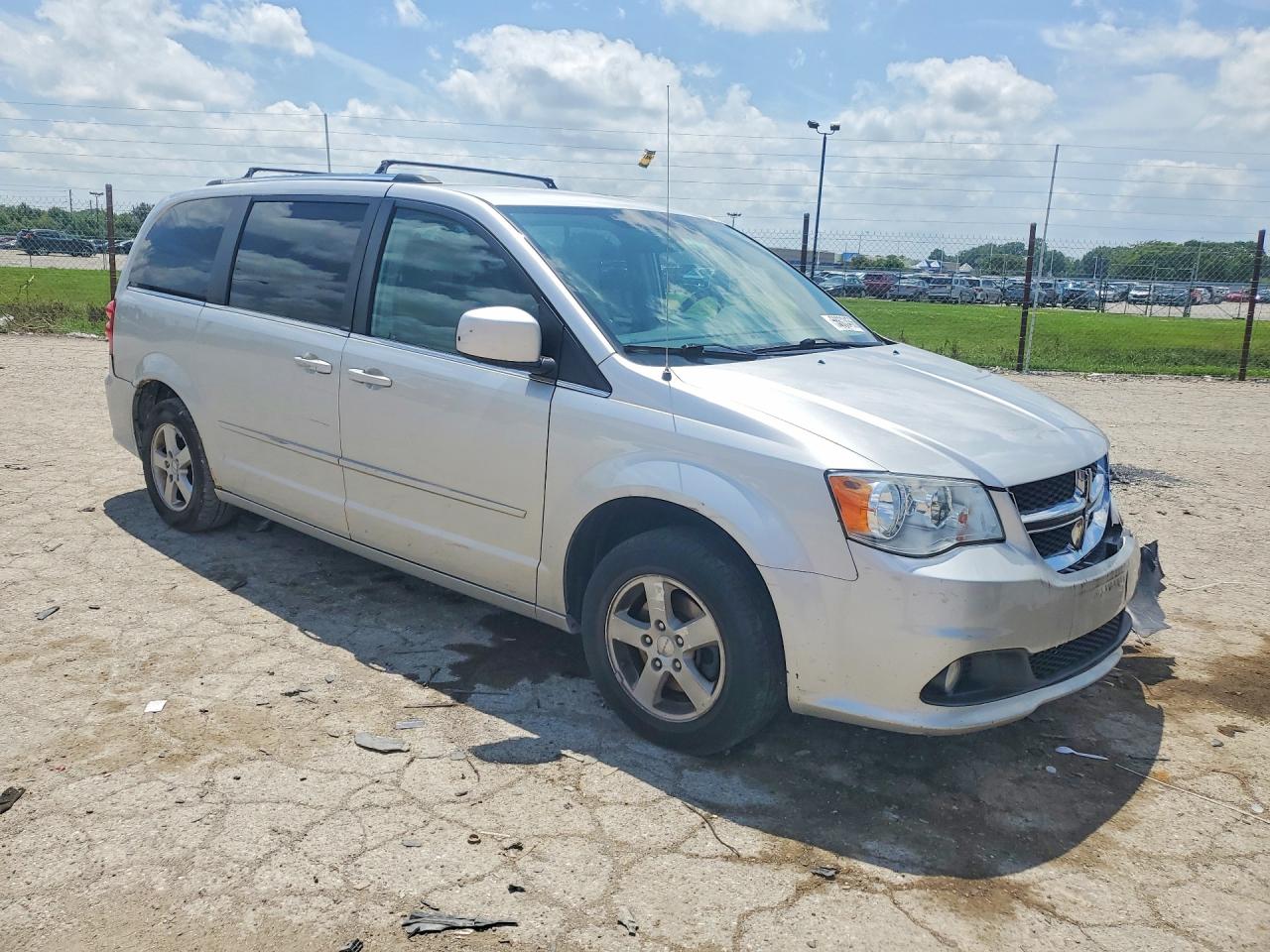 2011 Dodge Grand Caravan Crew Silver vin: 2D4RN5DGXBR791100
