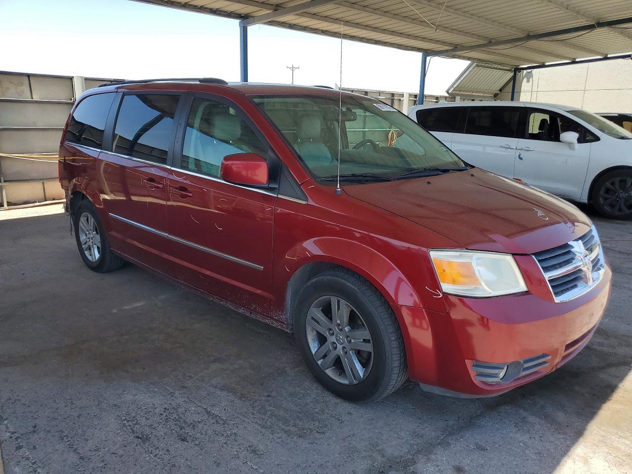 2010 Dodge Grand Caravan Sxt Maroon vin: 2D4RN5DX0AR419005