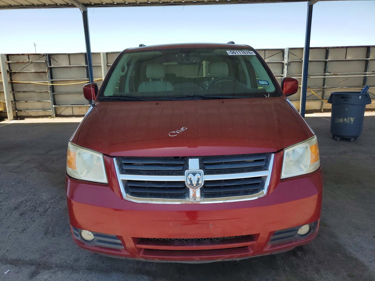 2010 Dodge Grand Caravan Sxt Maroon vin: 2D4RN5DX0AR419005