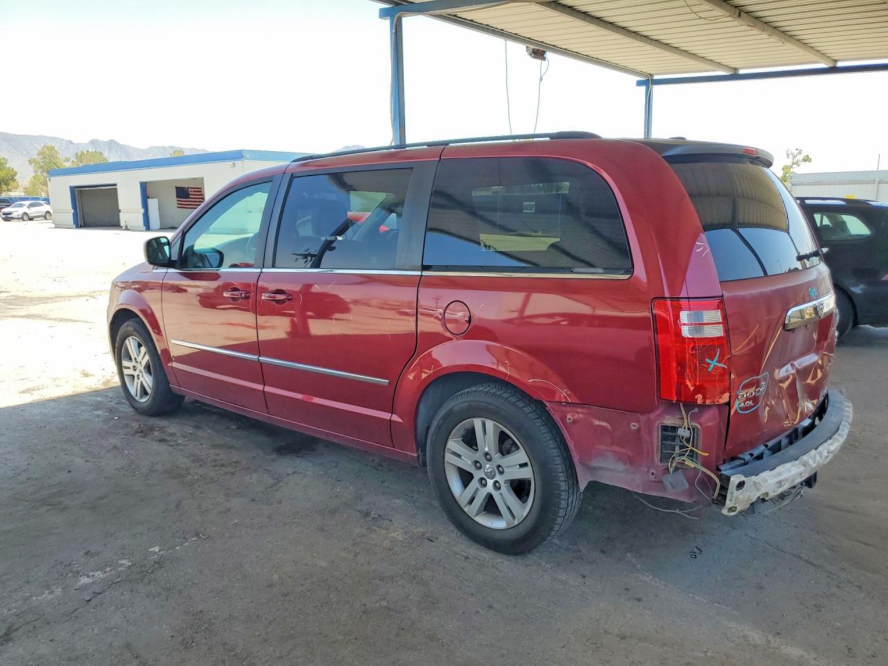 2010 Dodge Grand Caravan Sxt Maroon vin: 2D4RN5DX0AR419005