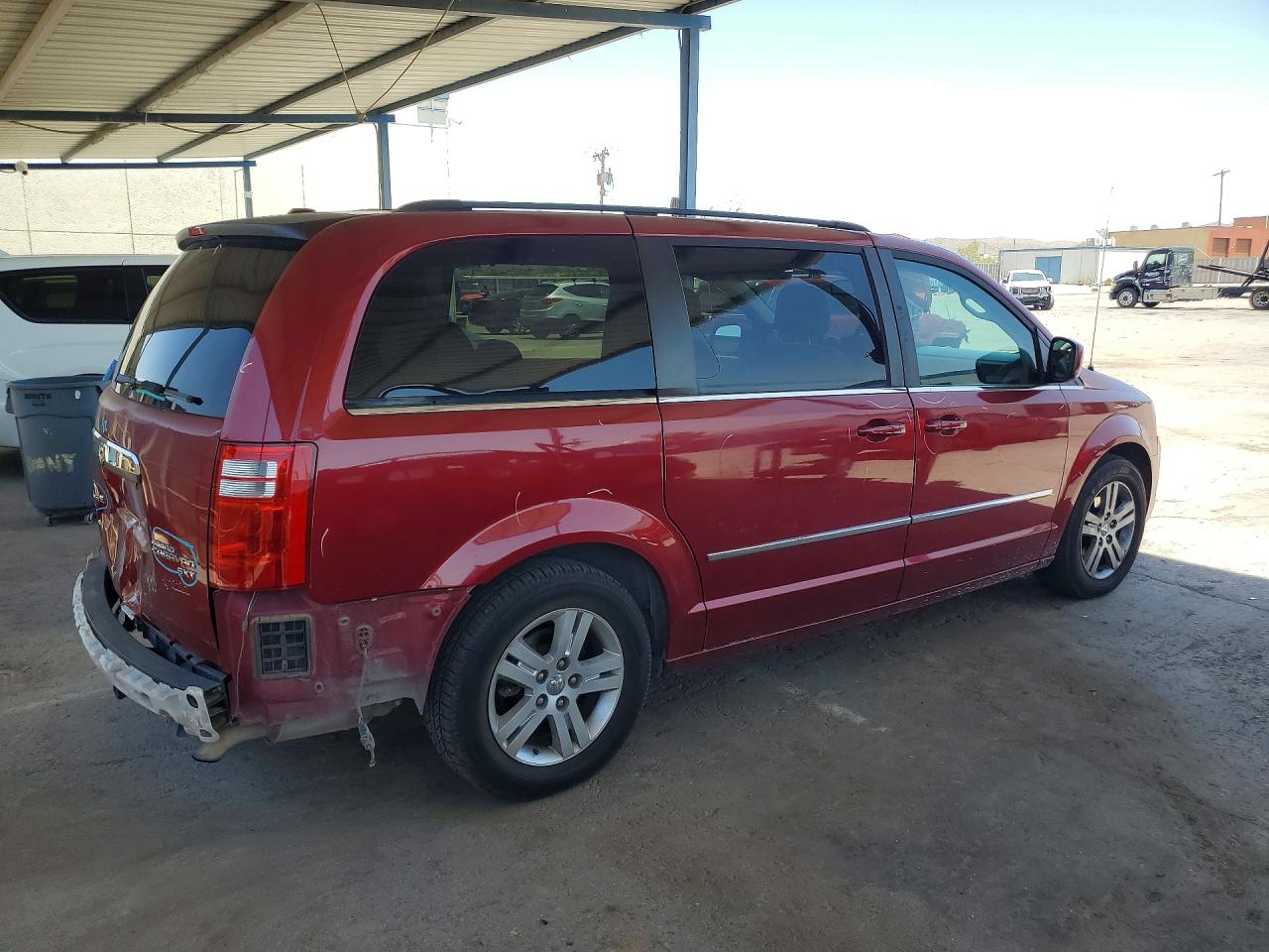 2010 Dodge Grand Caravan Sxt Maroon vin: 2D4RN5DX0AR419005