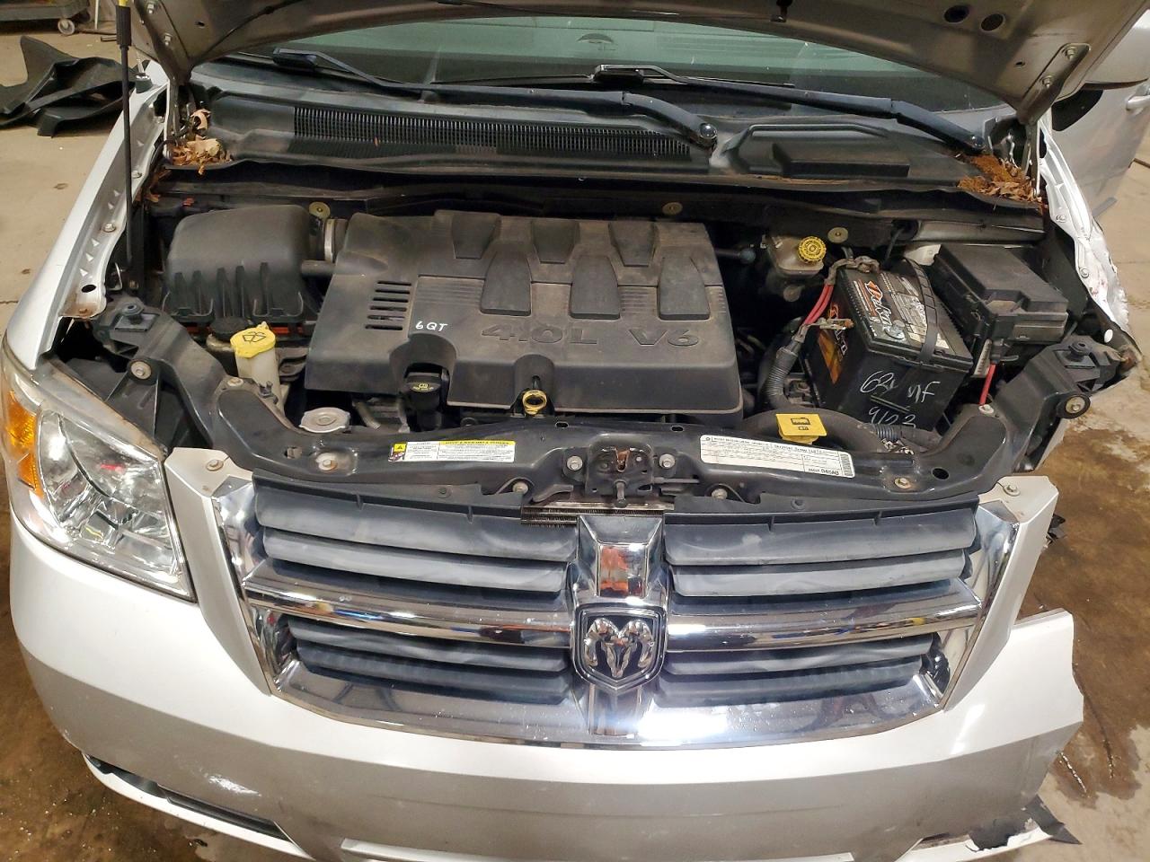 2010 Dodge Grand Caravan Sxt Gray vin: 2D4RN5DX1AR126388