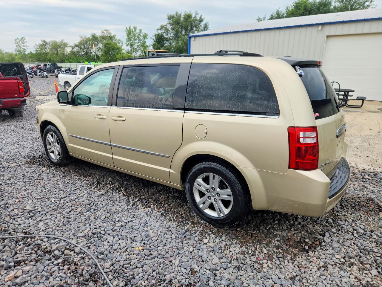 2010 Dodge Grand Caravan Sxt Beige vin: 2D4RN5DX2AR446612