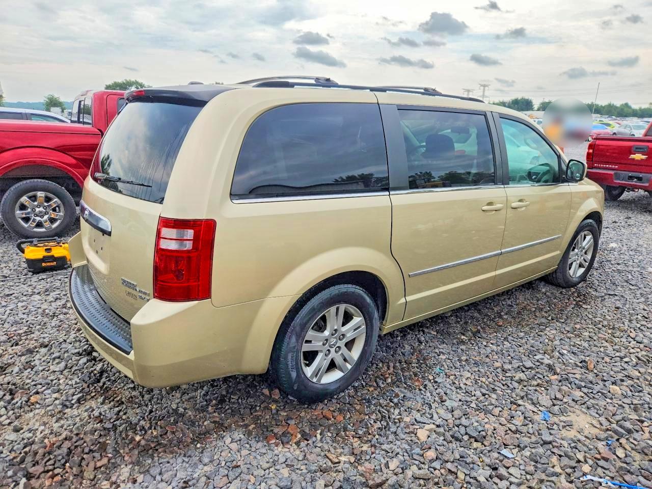 2010 Dodge Grand Caravan Sxt Beige vin: 2D4RN5DX2AR446612