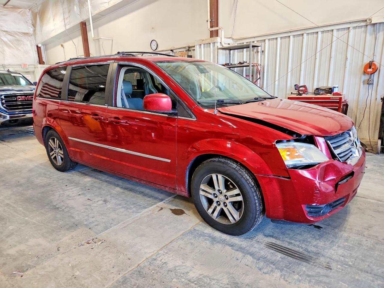 2010 Dodge Grand Caravan Sxt Red vin: 2D4RN5DX3AR124853