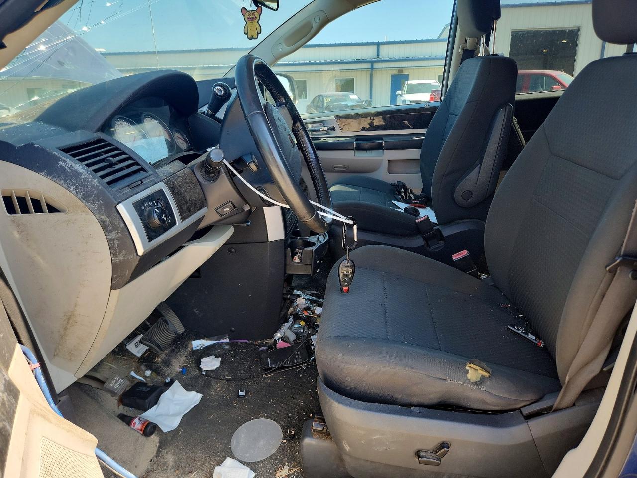 2010 Dodge Grand Caravan Sxt Blue vin: 2D4RN5DX5AR290078