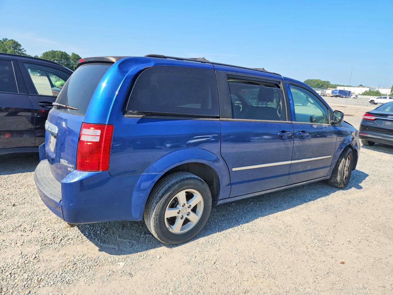 2010 Dodge Grand Caravan Sxt Blue vin: 2D4RN5DX5AR290078