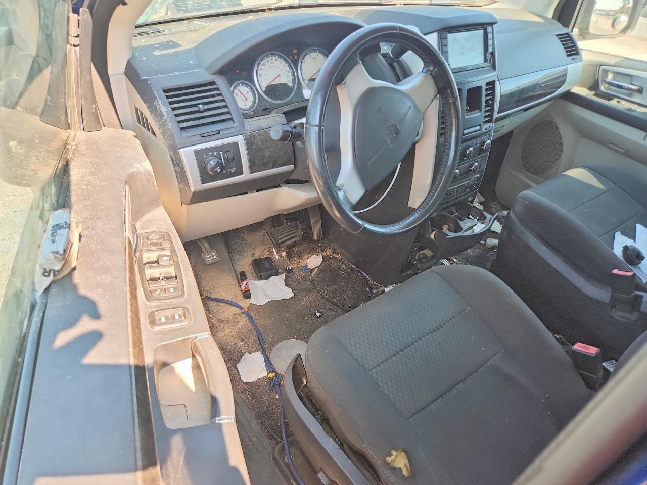 2010 Dodge Grand Caravan Sxt Blue vin: 2D4RN5DX5AR290078