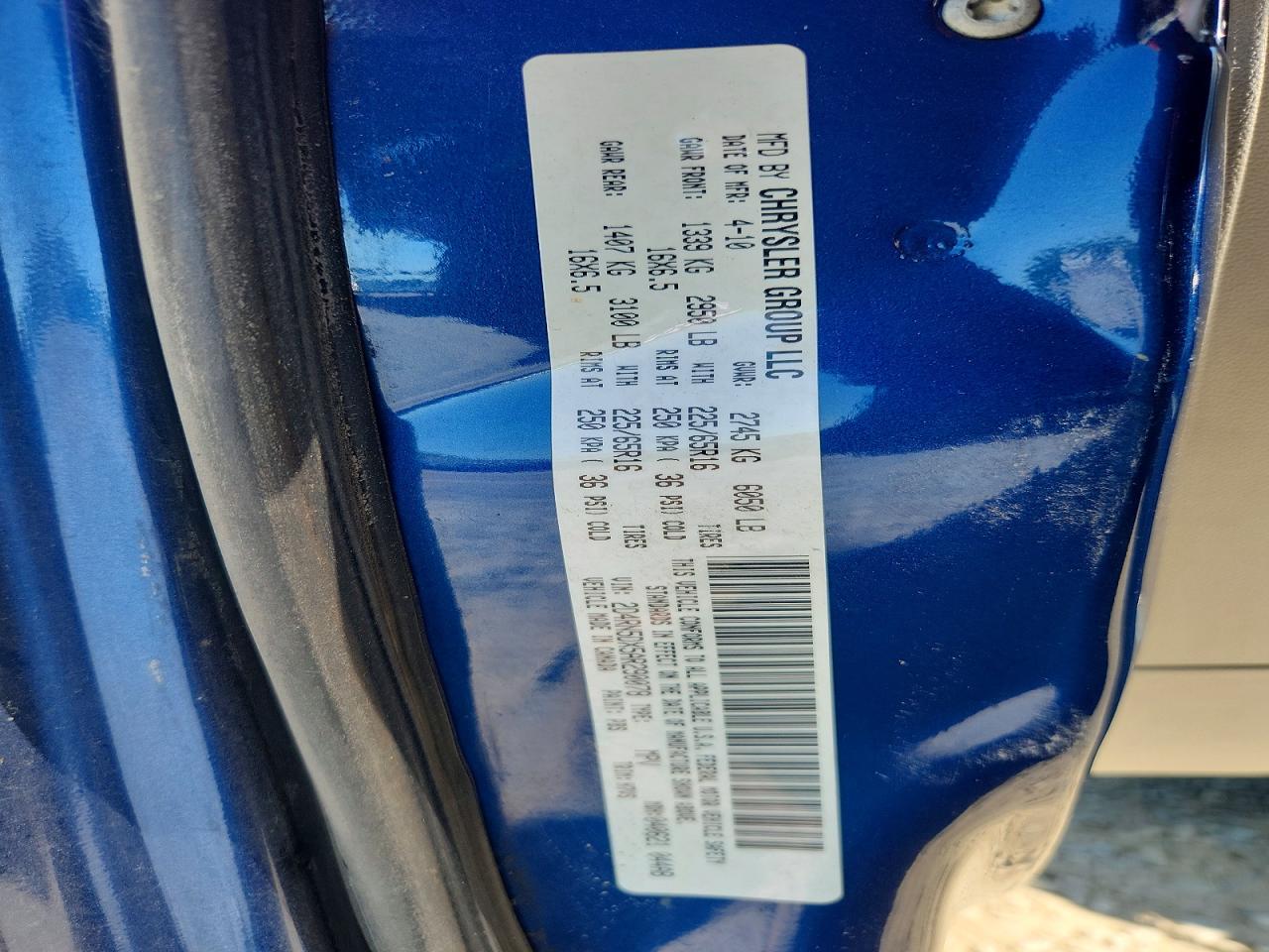 2010 Dodge Grand Caravan Sxt Blue vin: 2D4RN5DX5AR290078