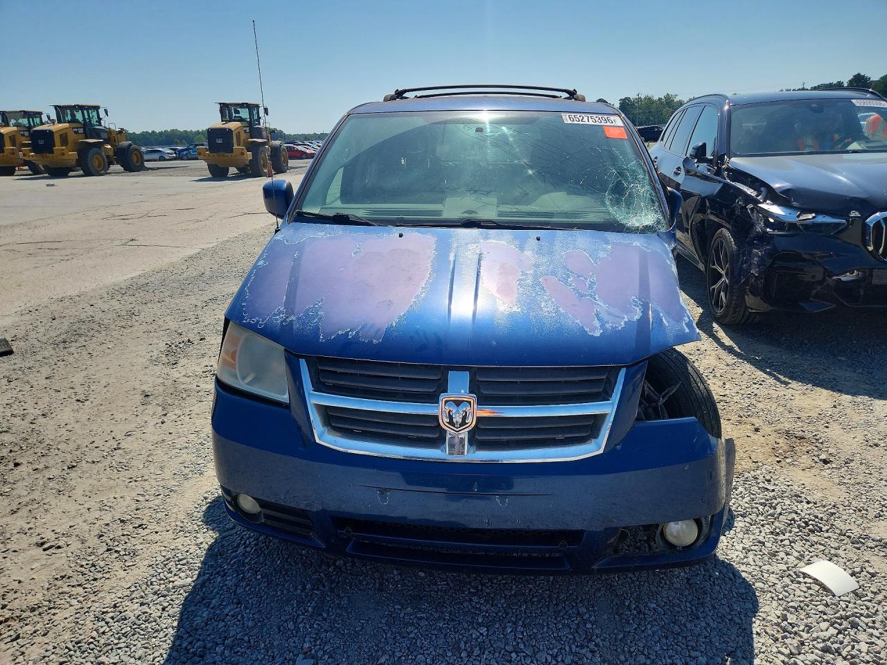 2010 Dodge Grand Caravan Sxt Blue vin: 2D4RN5DX5AR290078