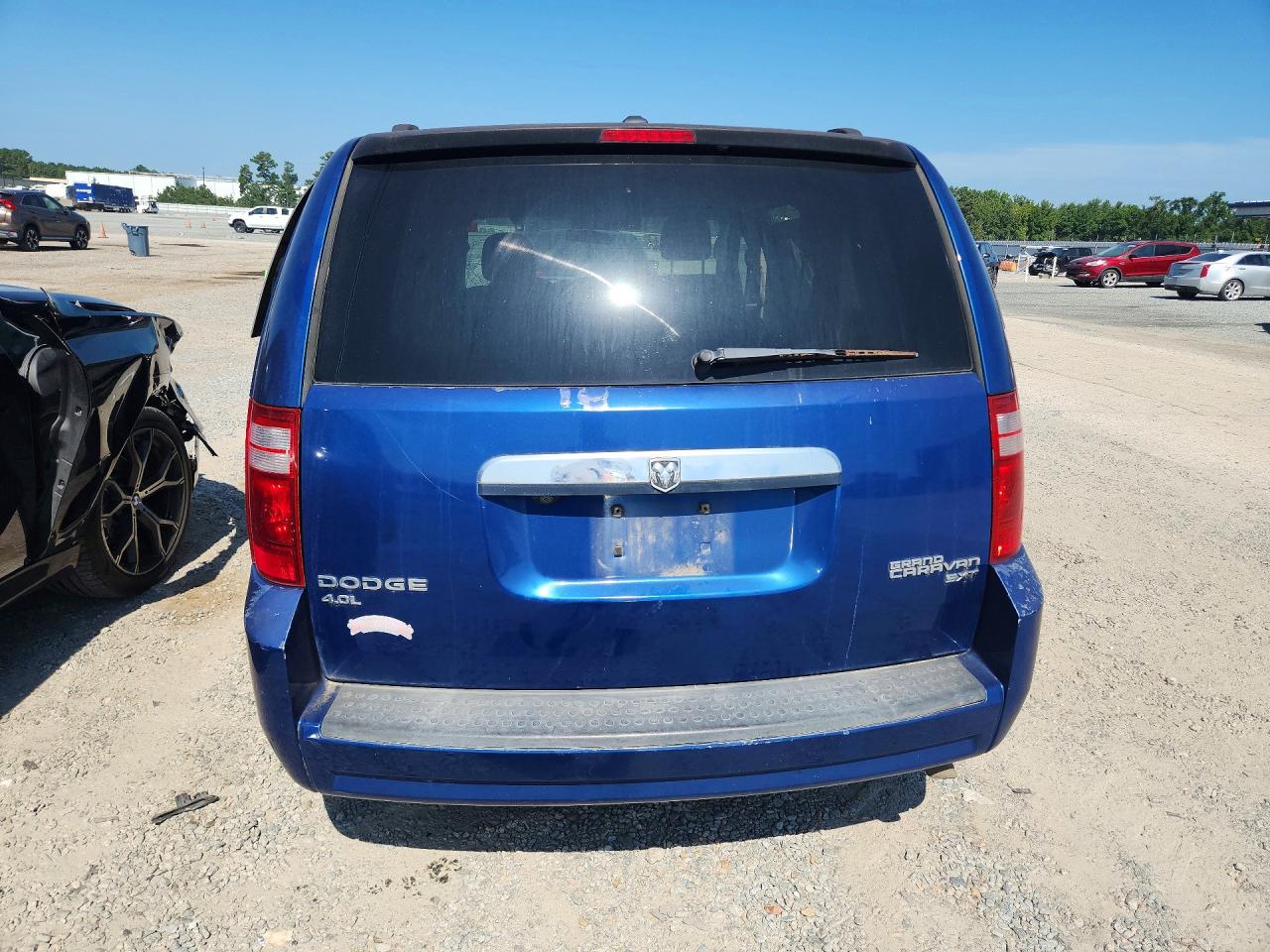 2010 Dodge Grand Caravan Sxt Blue vin: 2D4RN5DX5AR290078