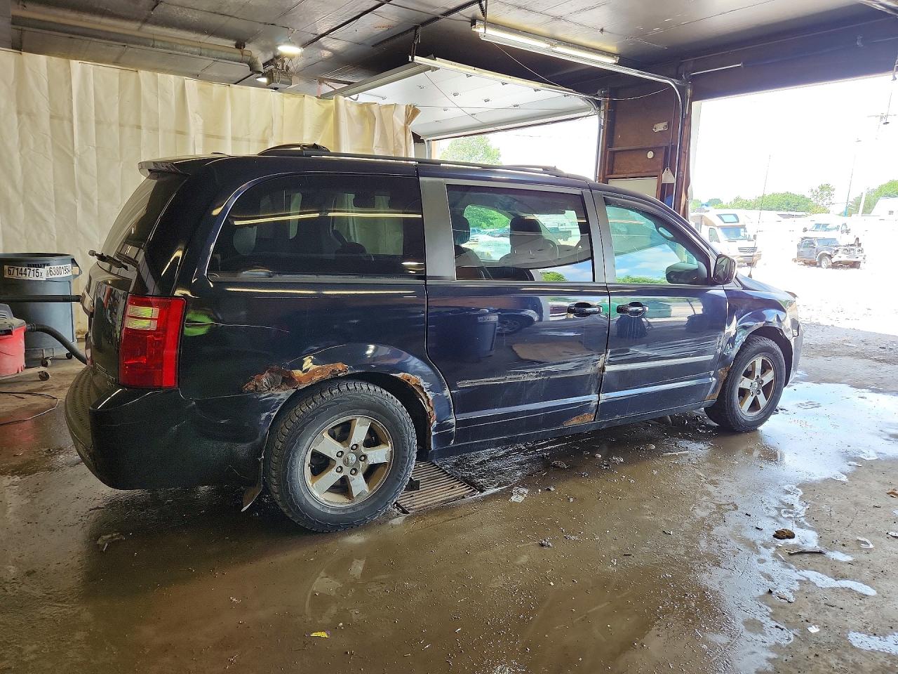 2010 Dodge Grand Caravan Sxt Blue vin: 2D4RN5DXXAR256654