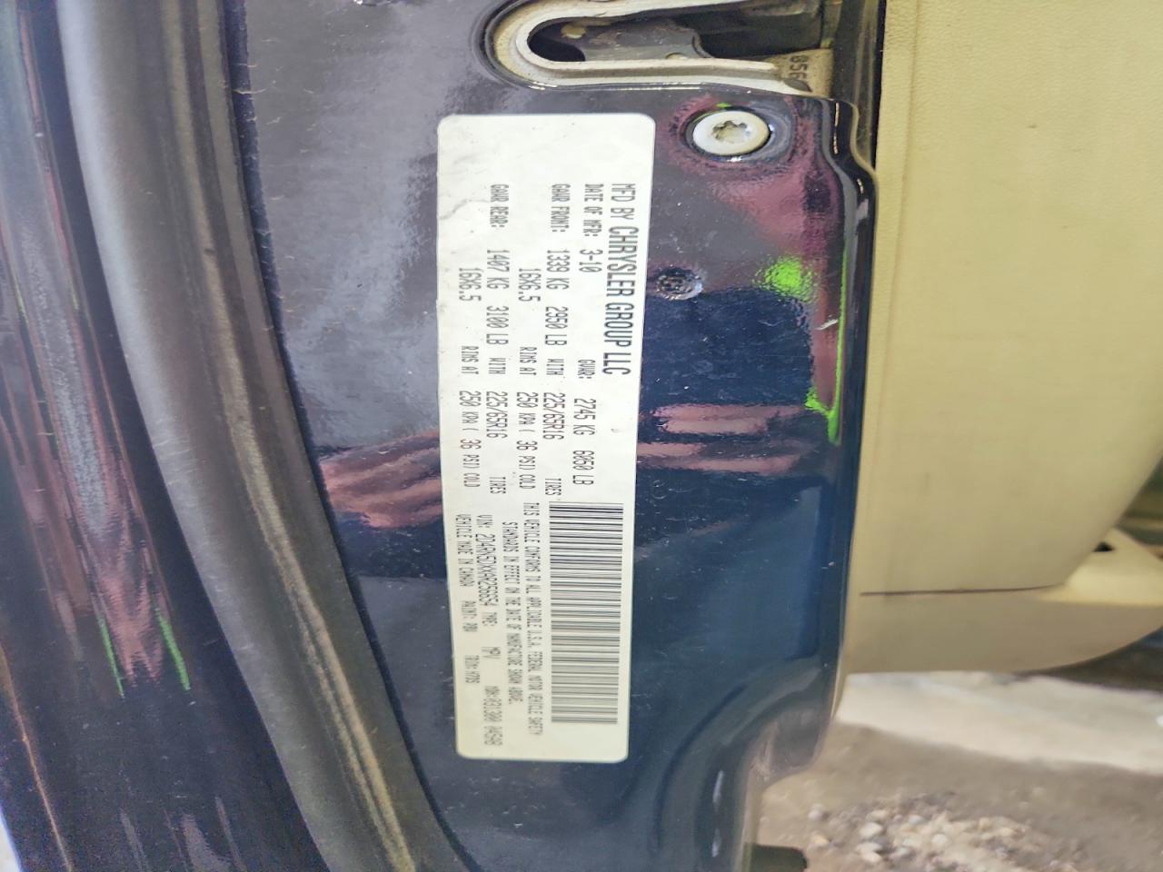 2010 Dodge Grand Caravan Sxt Blue vin: 2D4RN5DXXAR256654