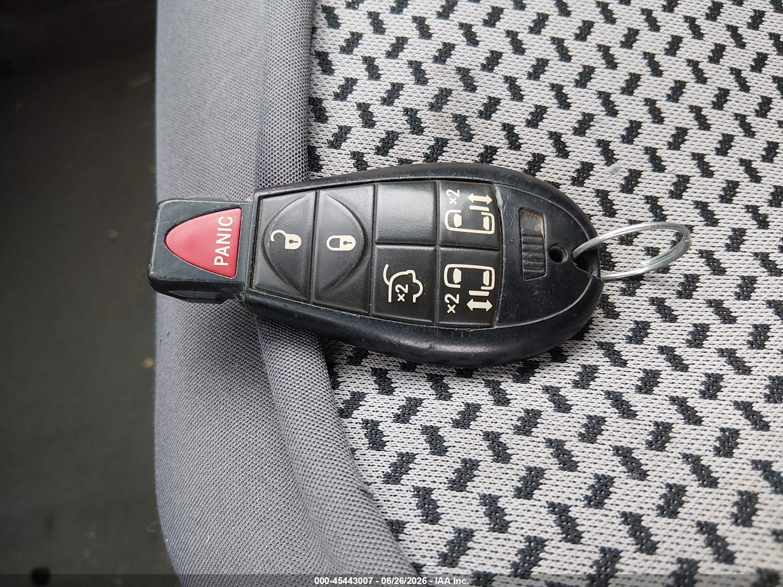 2010 Dodge Grand Caravan Crew Black vin: 2D4RN6DX0AR438062