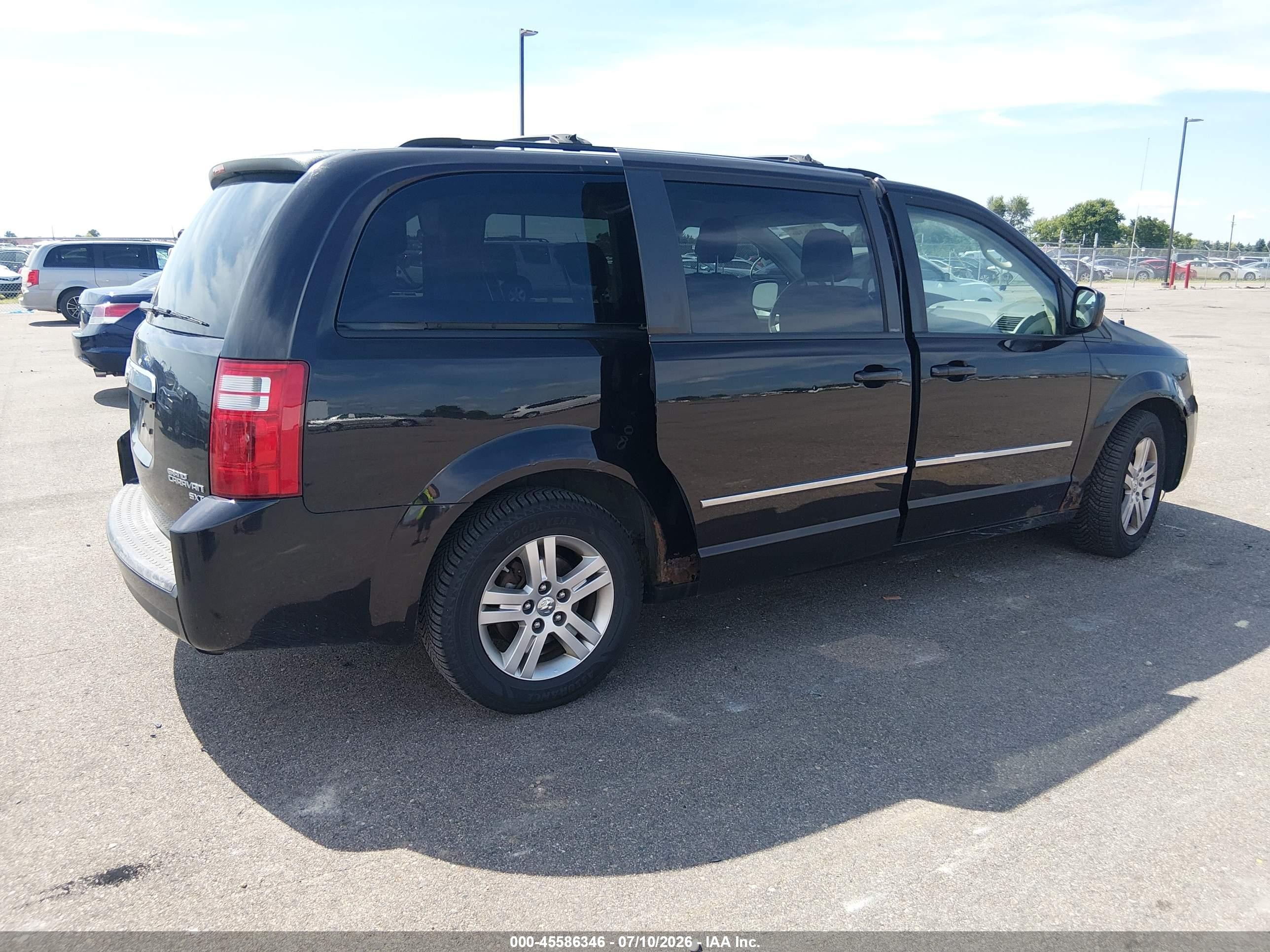 2010 Dodge Grand Caravan Crew Purple vin: 2D4RN6DXXAR419387