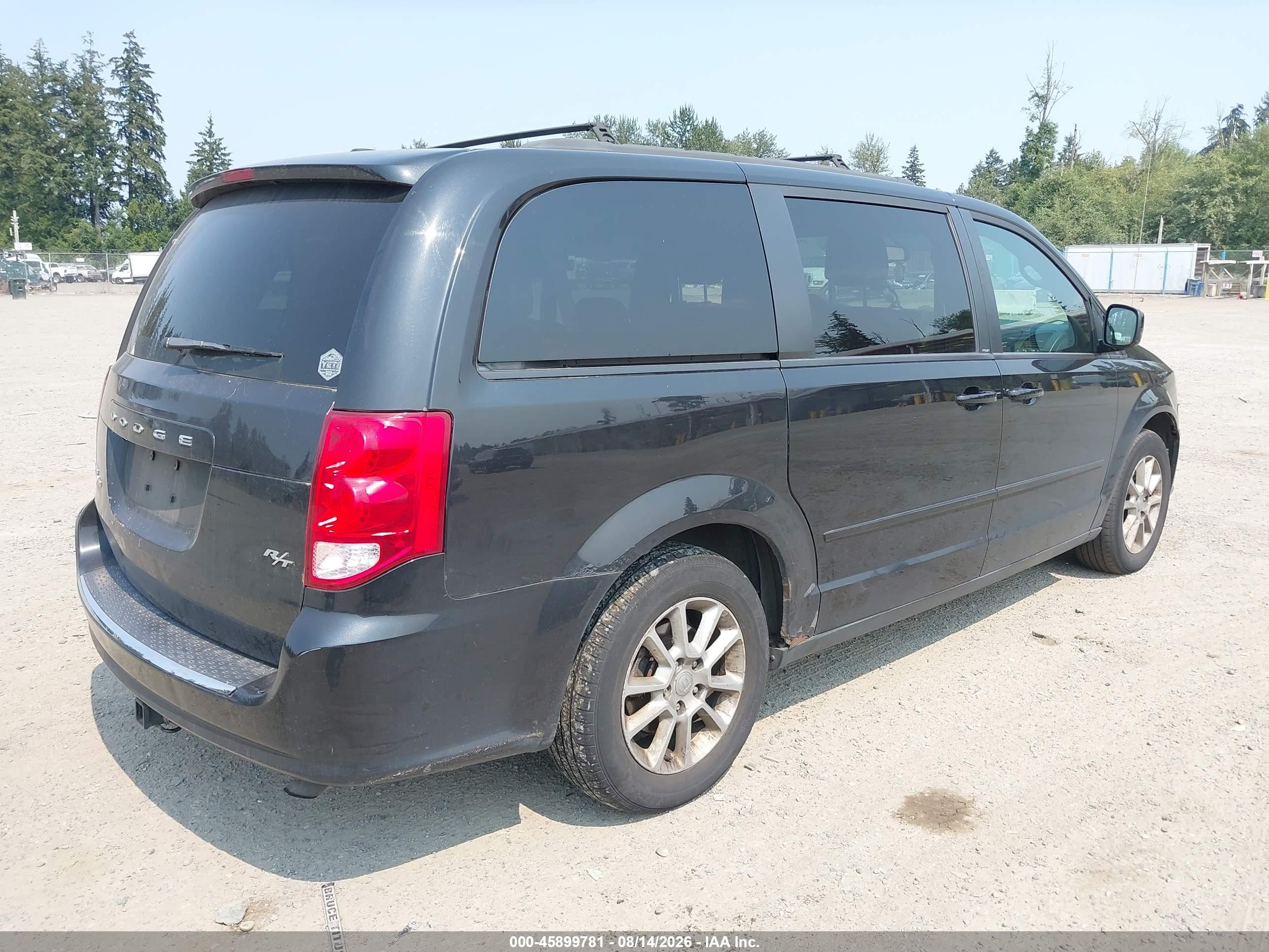 2011 Dodge Grand Caravan R/t Gray vin: 2D4RN7DG3BR743384