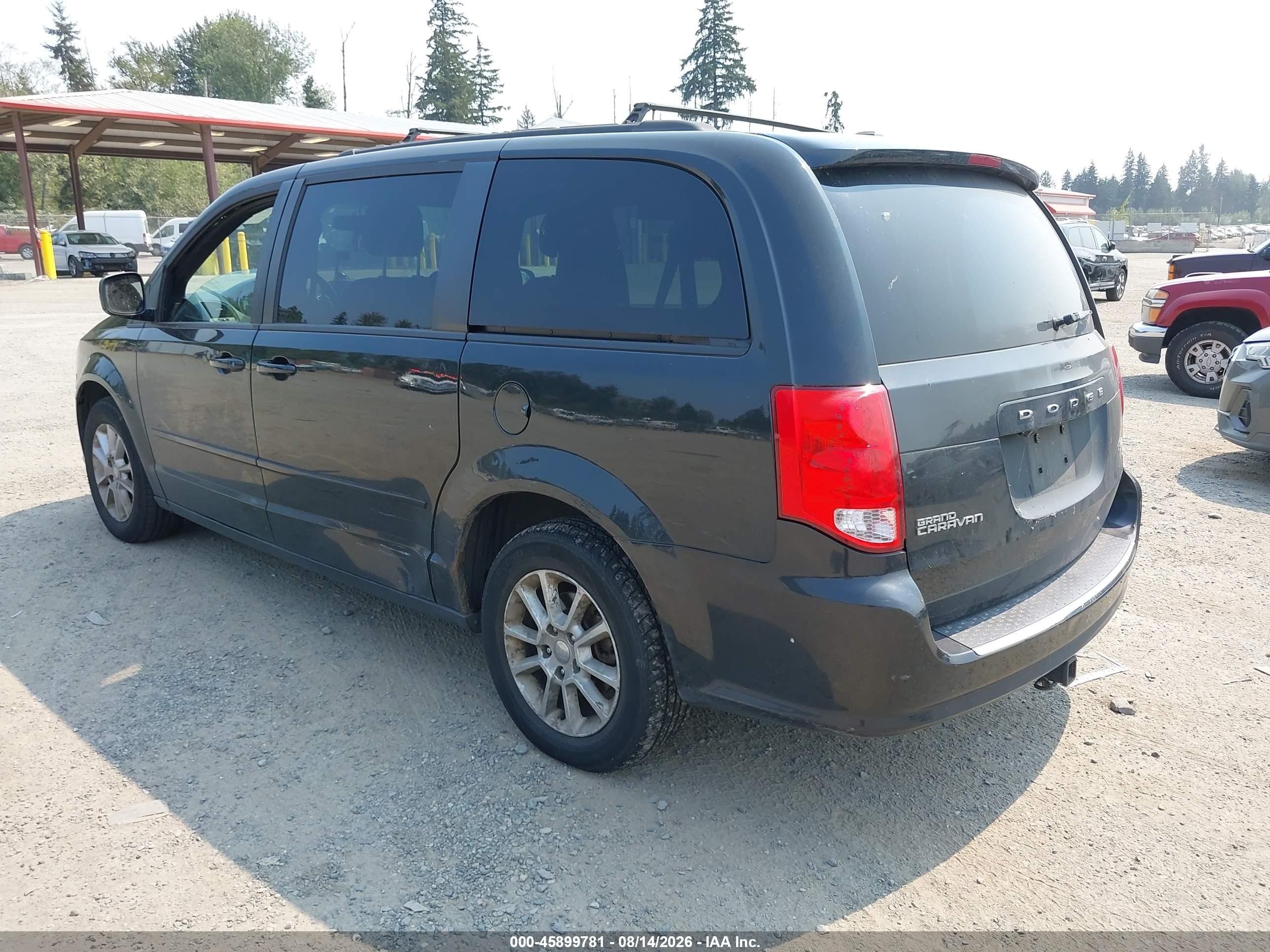 2011 Dodge Grand Caravan R/t Gray vin: 2D4RN7DG3BR743384