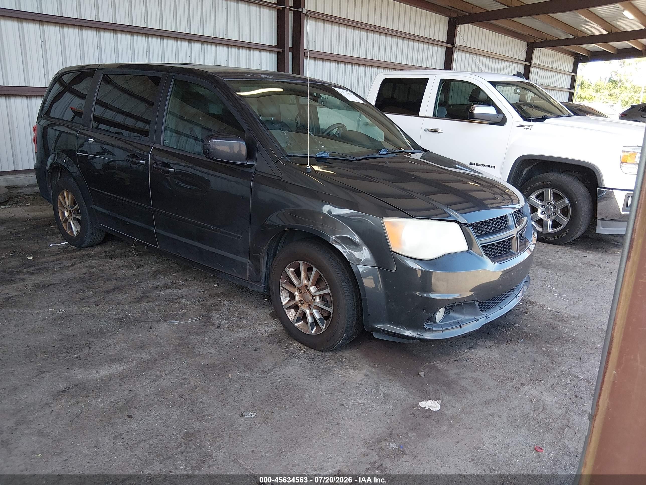 2011 Dodge Grand Caravan R/t Серый vin: 2D4RN7DG7BR711019