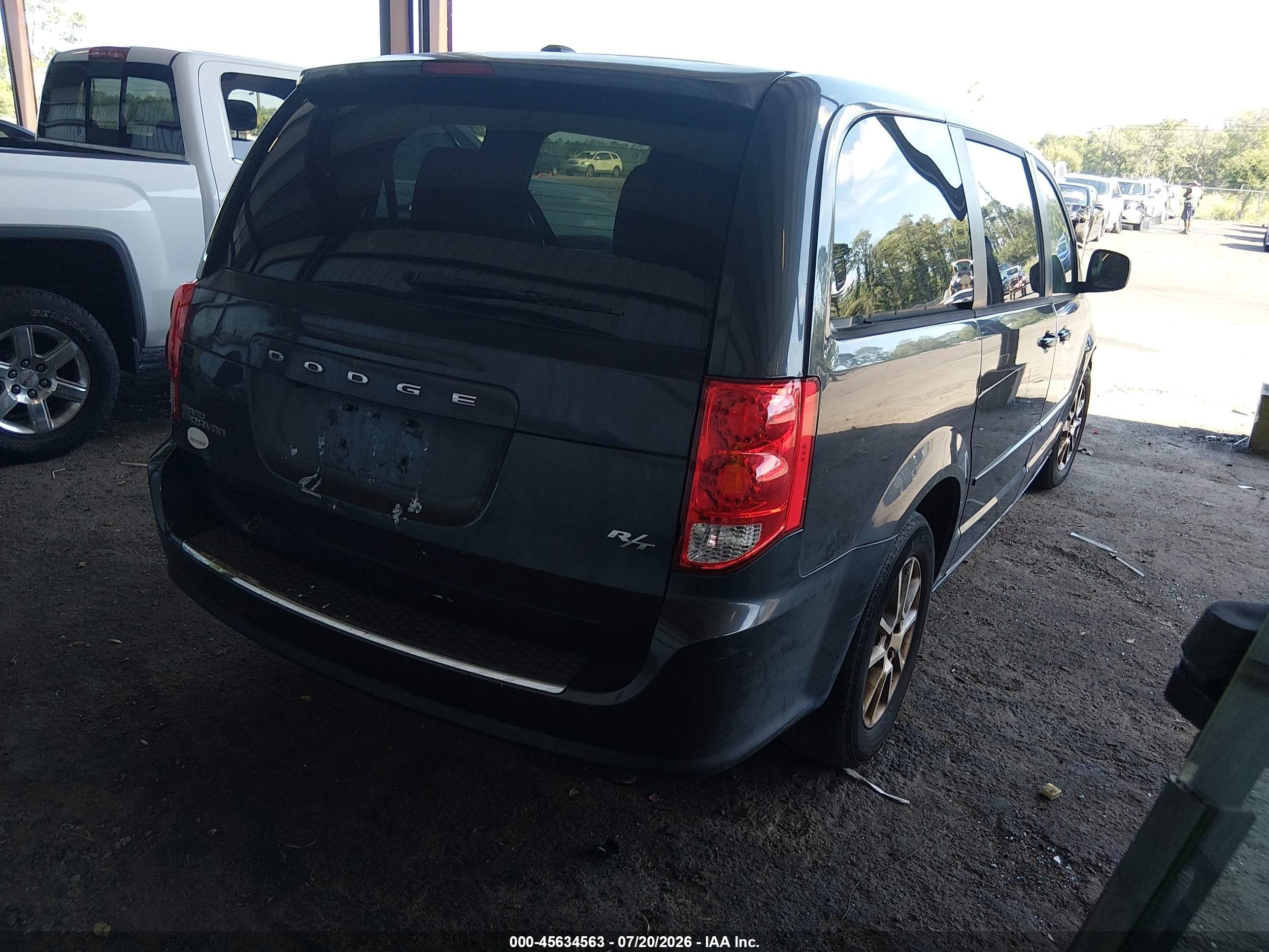 2011 Dodge Grand Caravan R/t Серый vin: 2D4RN7DG7BR711019