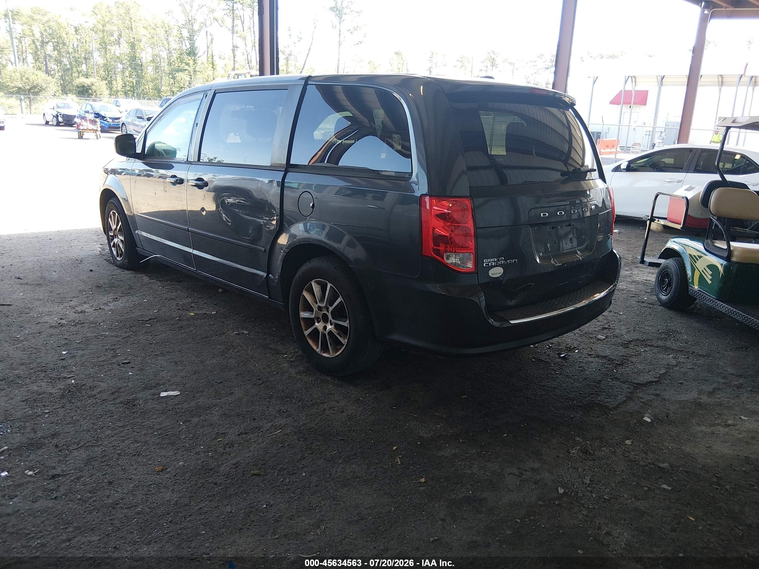 2011 Dodge Grand Caravan R/t Серый vin: 2D4RN7DG7BR711019