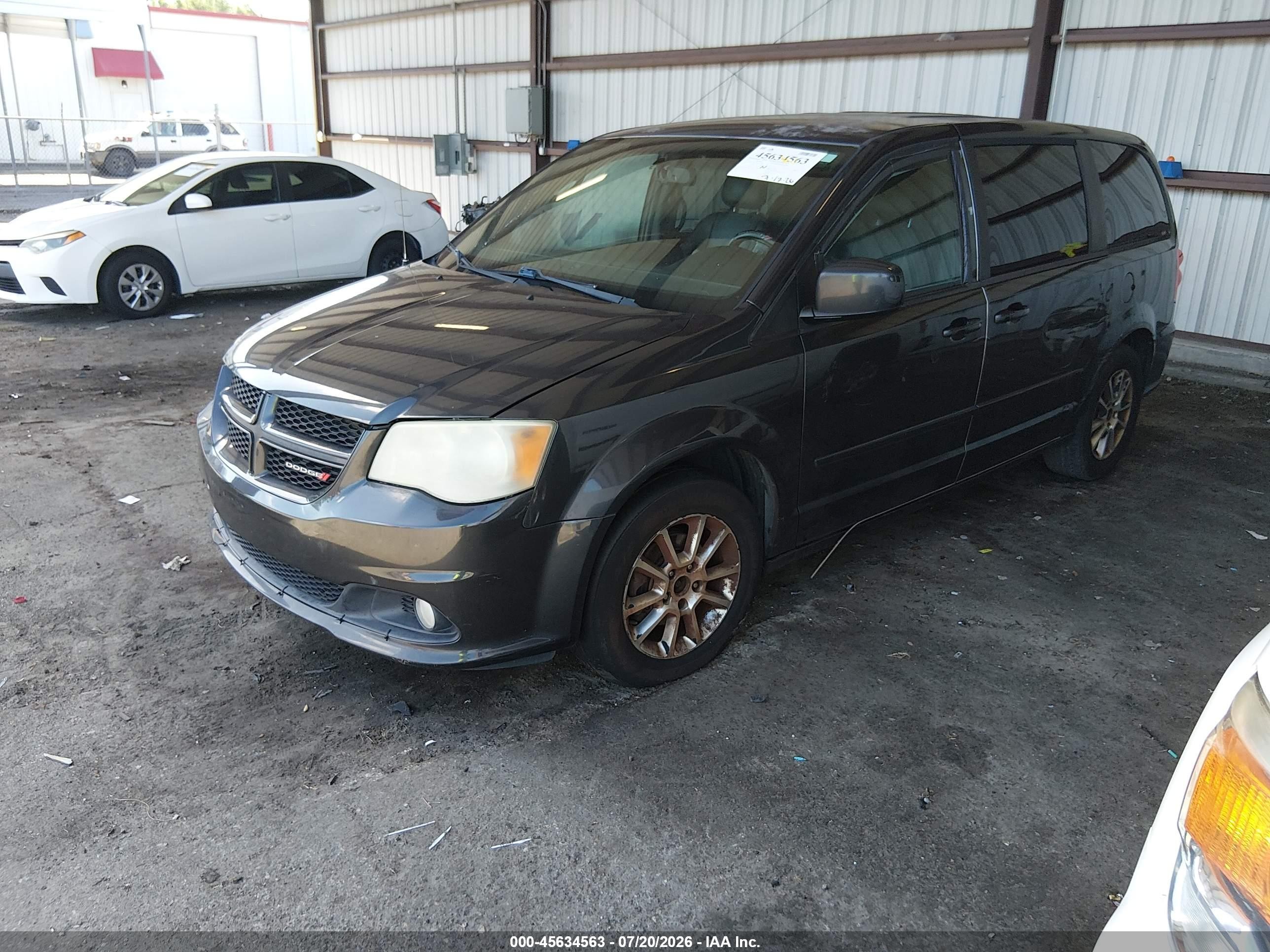 2011 Dodge Grand Caravan R/t Серый vin: 2D4RN7DG7BR711019